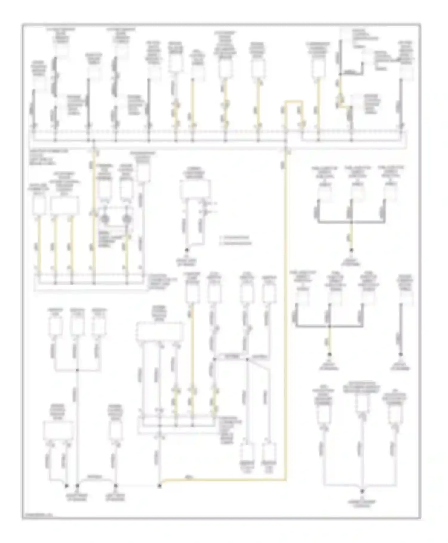 IS Lexus III (2013-2016): Ground distribution circuit (2 of 6)