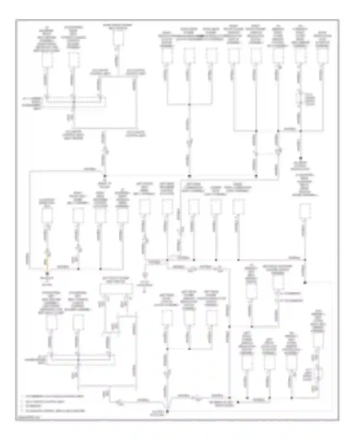 IS Lexus III (2013-2016): Ground distribution circuit (5 of 5)