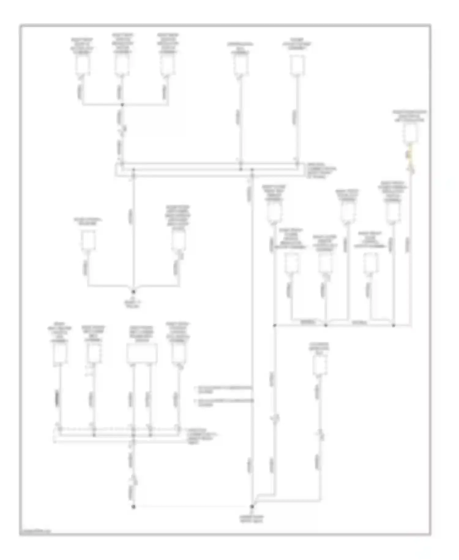 IS Lexus III (2013-2016): Ground distribution circuit (6 of 7)