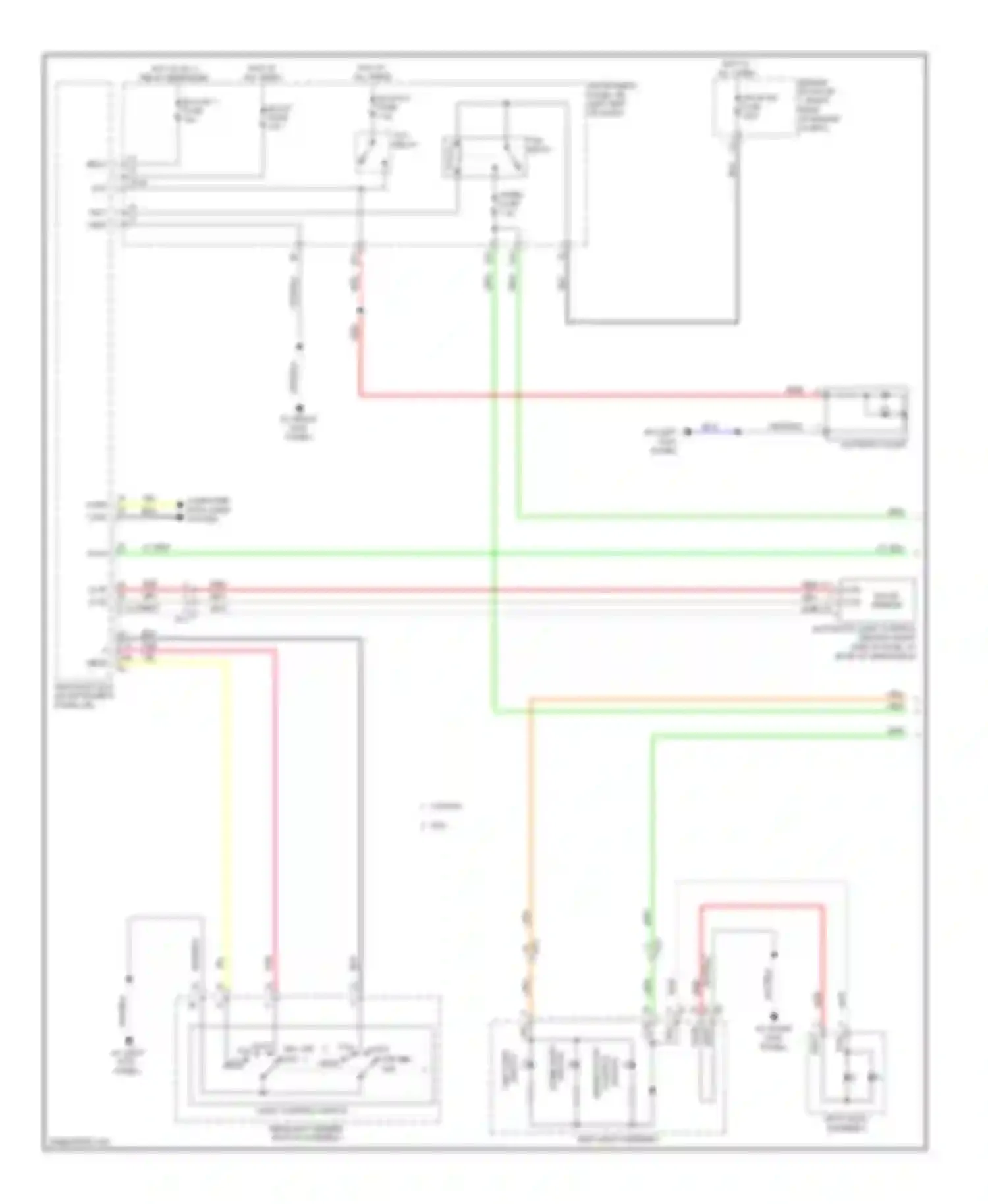 IS Lexus III (2013-2016): Instrument illumination circuit (1 of 4)