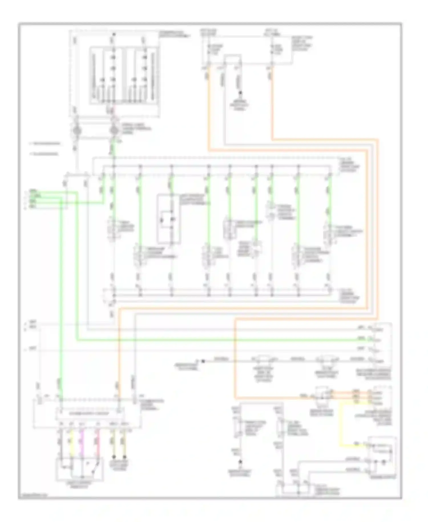 IS Lexus III (2013-2016): Instrument illumination circuit (2 of 2)
