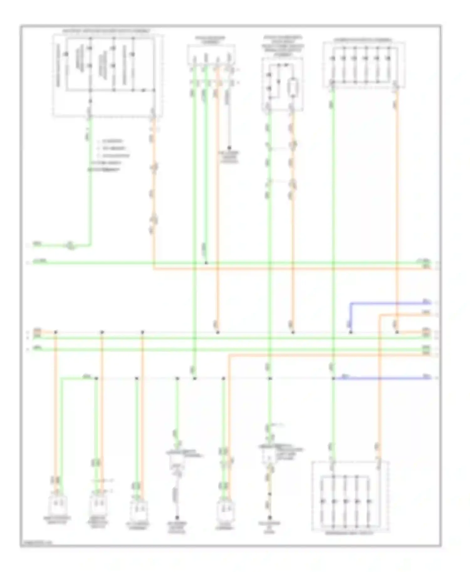 IS Lexus III (2013-2016): Instrument illumination circuit (2 of 4)