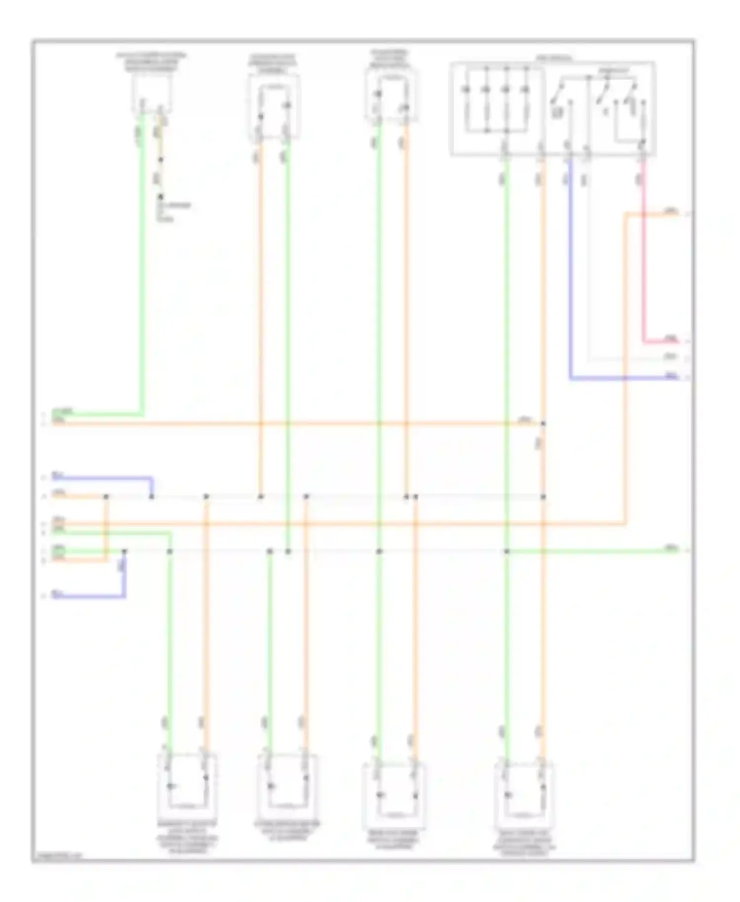 IS Lexus III (2013-2016): Instrument illumination circuit (3 of 4)