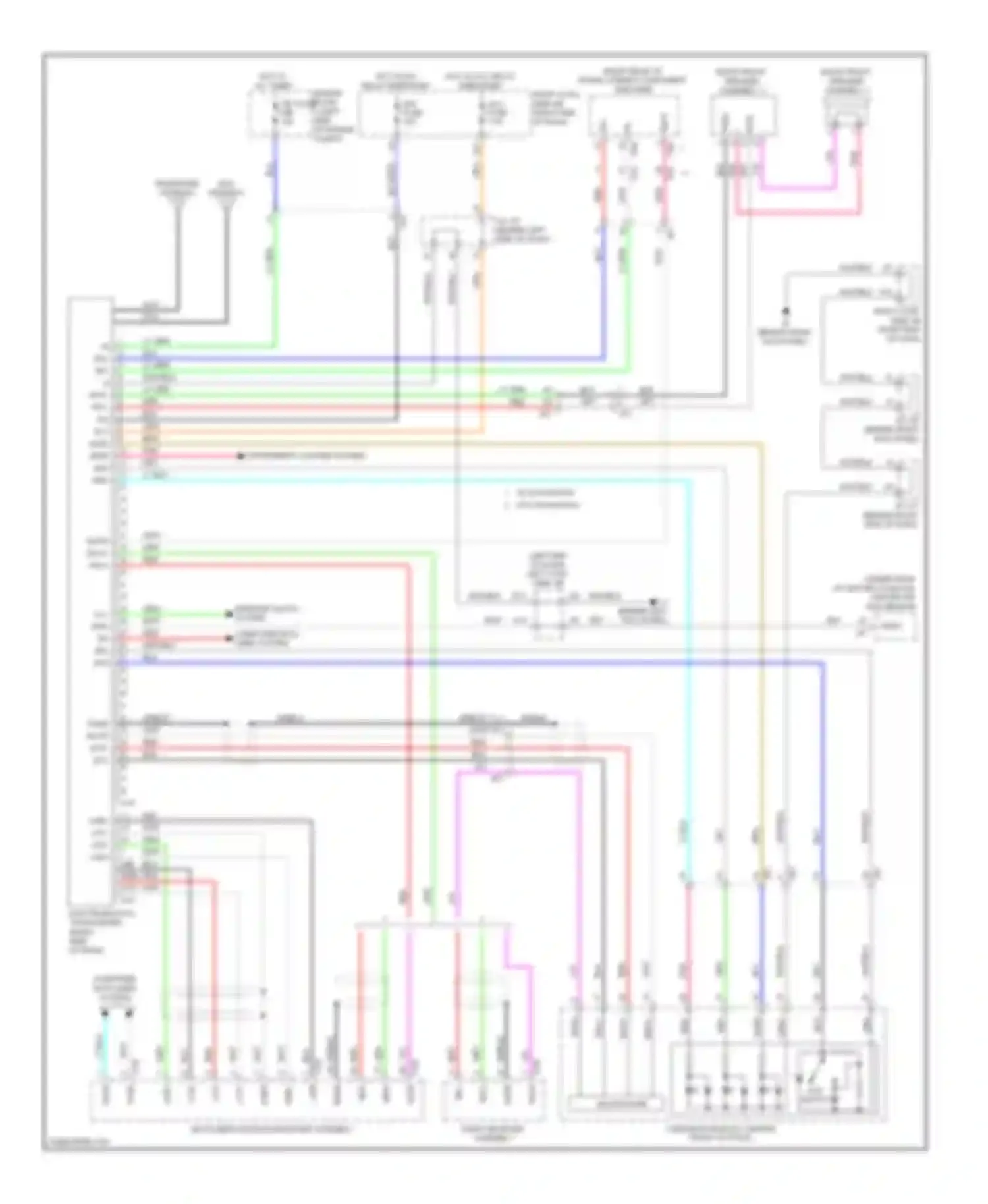 IS Lexus III (2013-2016): Telematics circuit