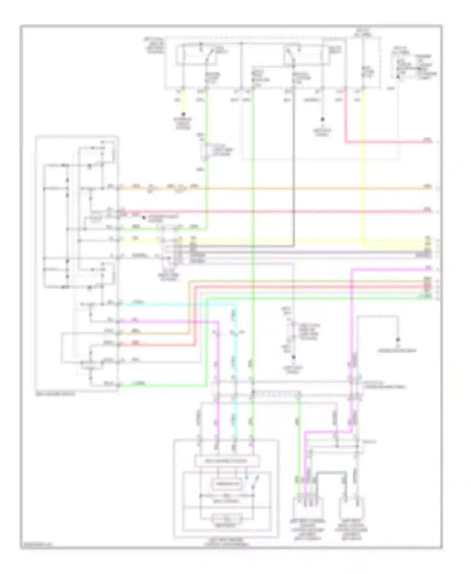 IS Lexus III (2013-2016): Climate control seats circuit (1 of 2)