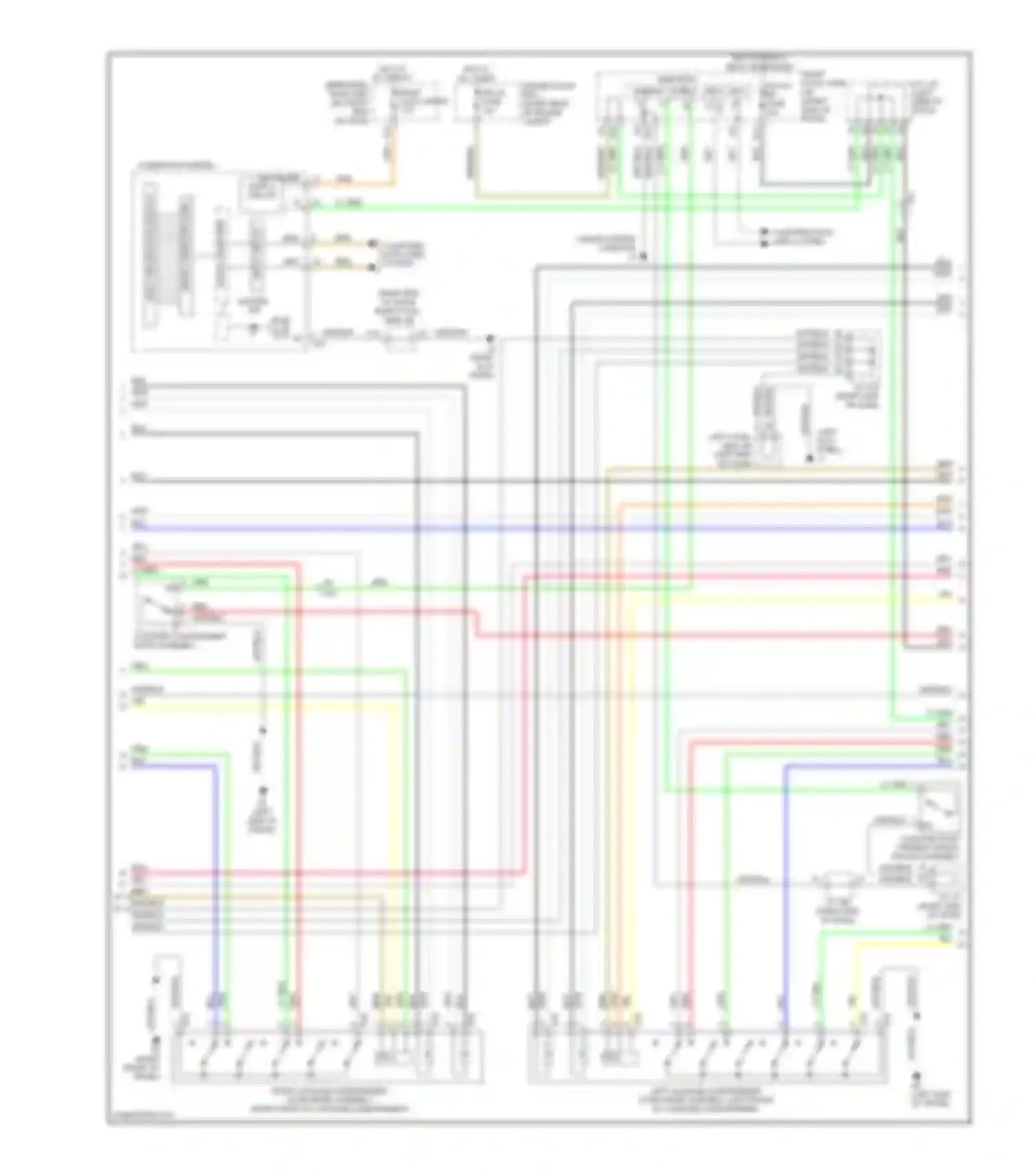 IS Lexus III (2013-2016): Power top/sunroof circuit (2 of 3)