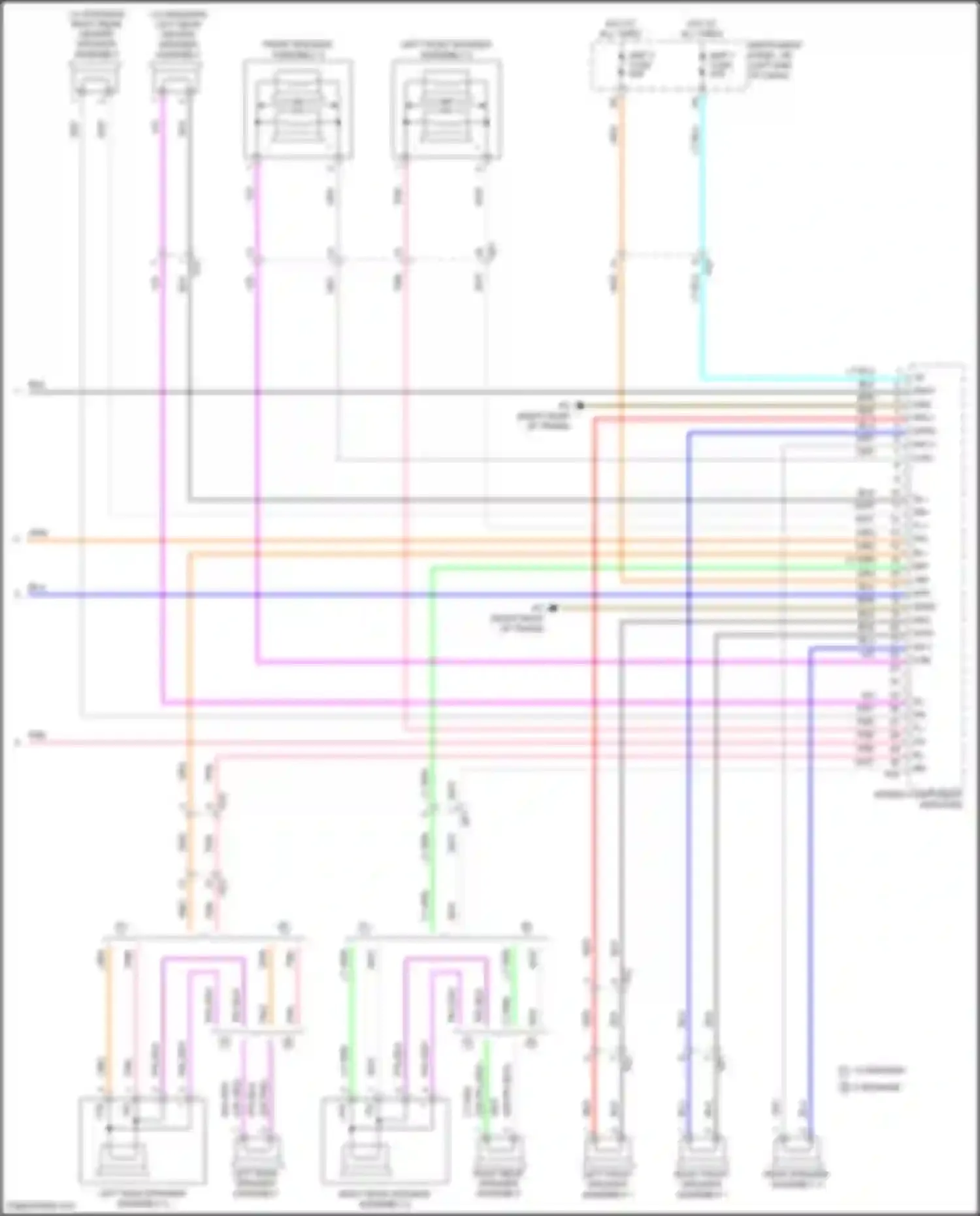 IS Lexus III (2013-2016): Radio circuit, w/ navigation (6 of 6)