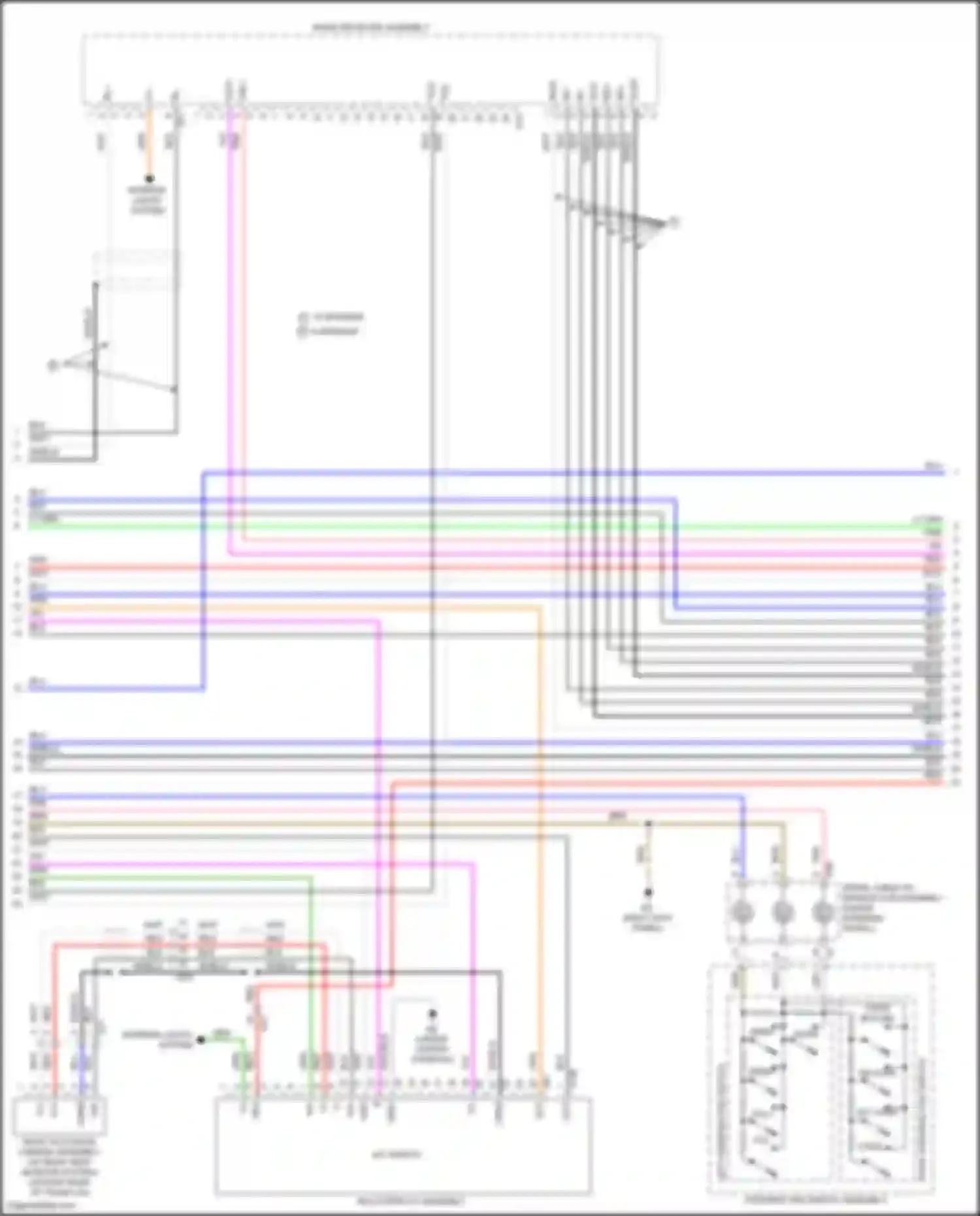 IS Lexus III (2013-2016): Radio circuit, w/o navigation (3 of 5)