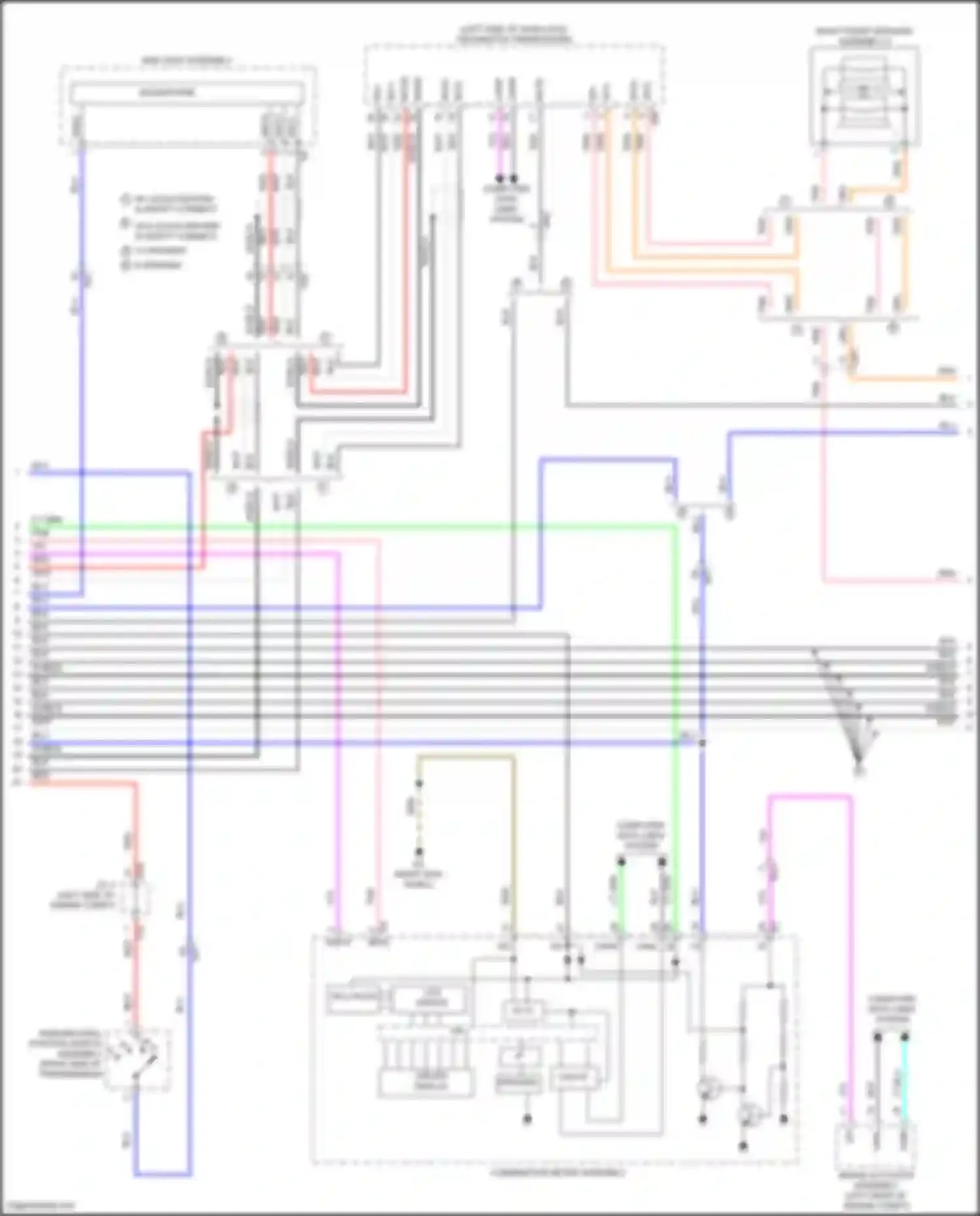 IS Lexus III (2013-2016): Radio circuit, w/o navigation (4 of 5)