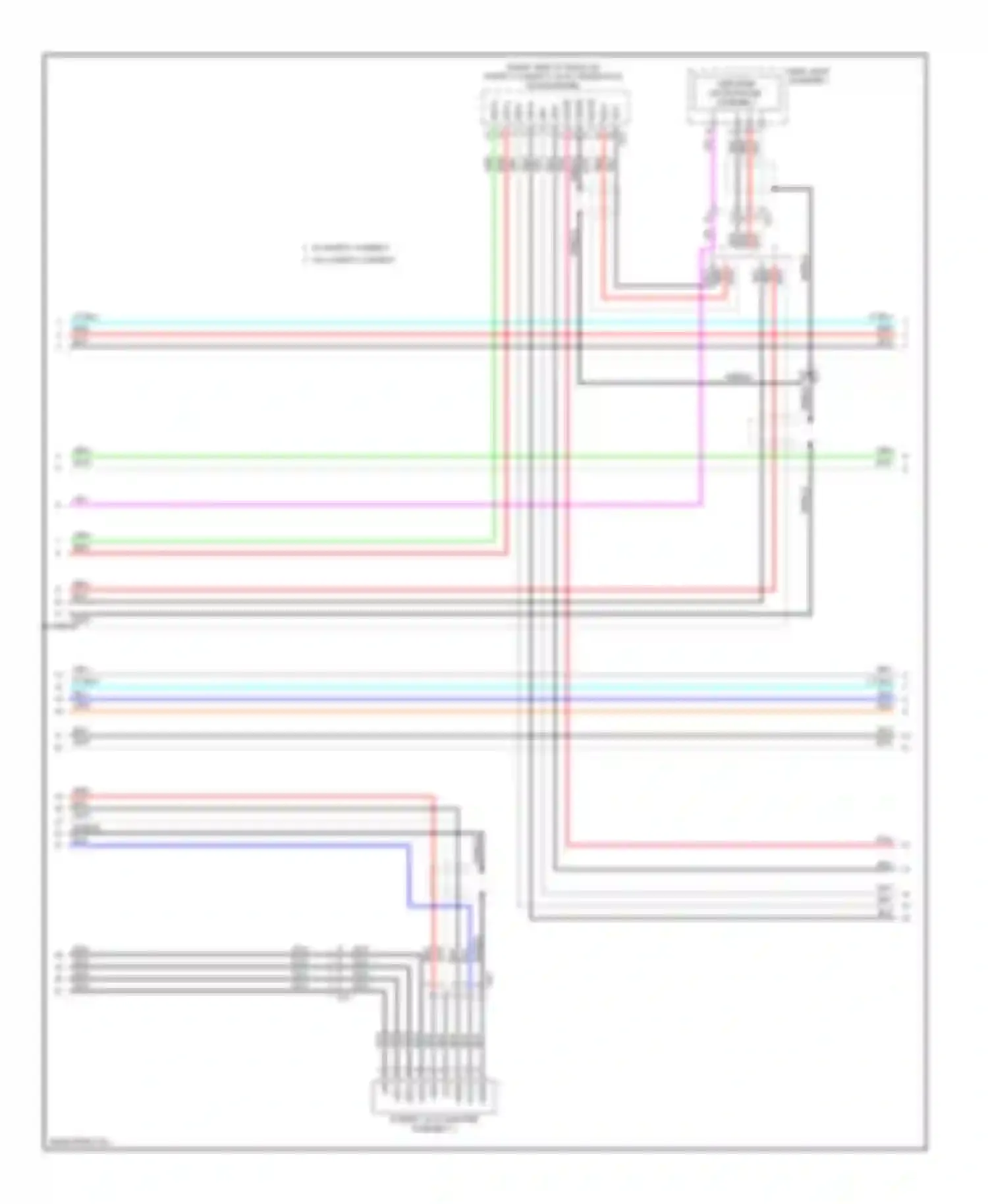 IS Lexus III (2013-2016): Radio circuit, without navigation (2 of 3)