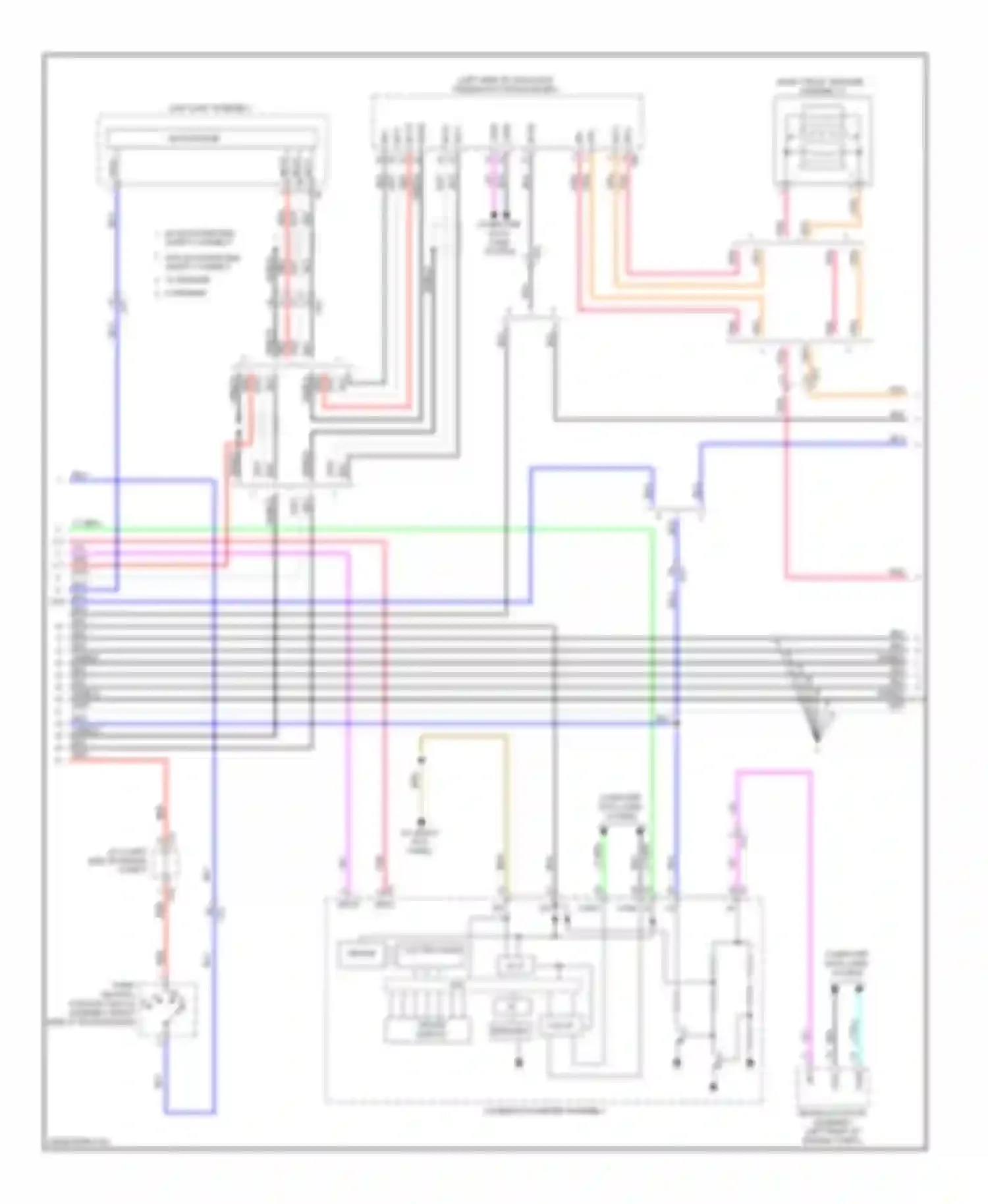 IS Lexus III (2013-2016): Radio circuit, without navigation (4 of 5)