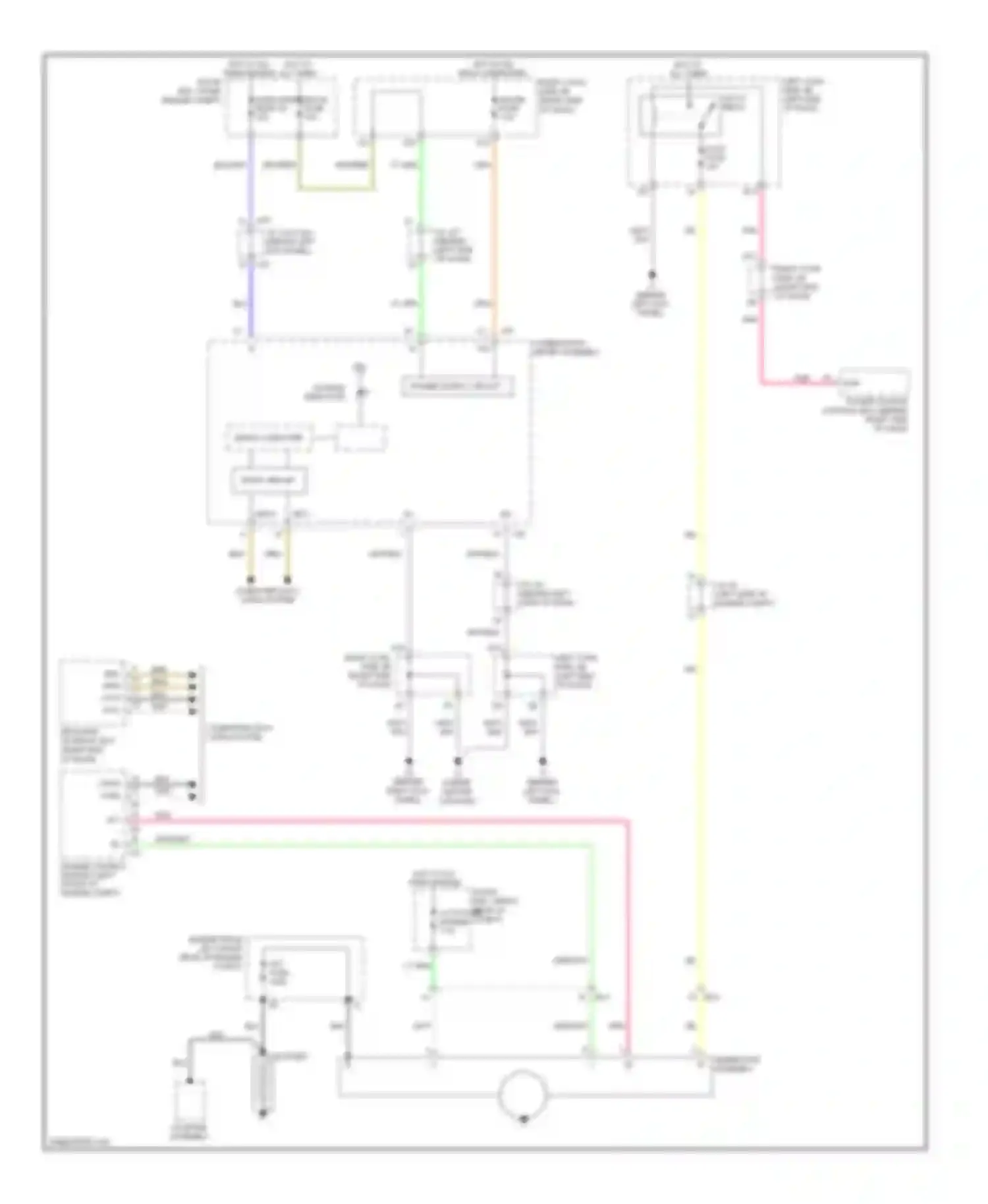 IS Lexus III (2013-2016): Charging circuit