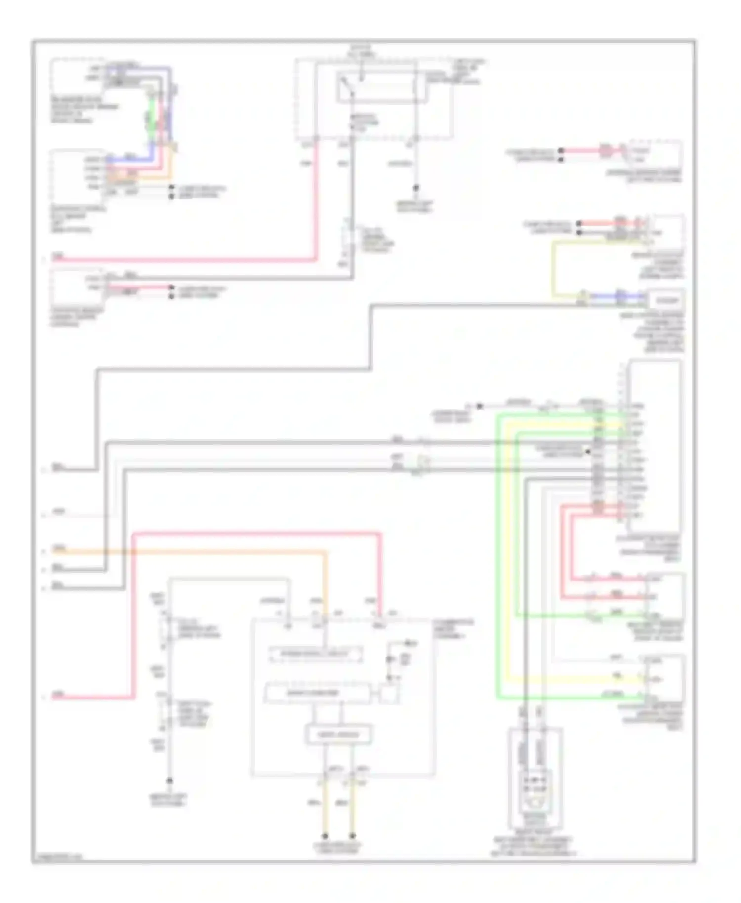 IS Lexus III (2013-2016): Supplemental restraint circuit (3 of 3)