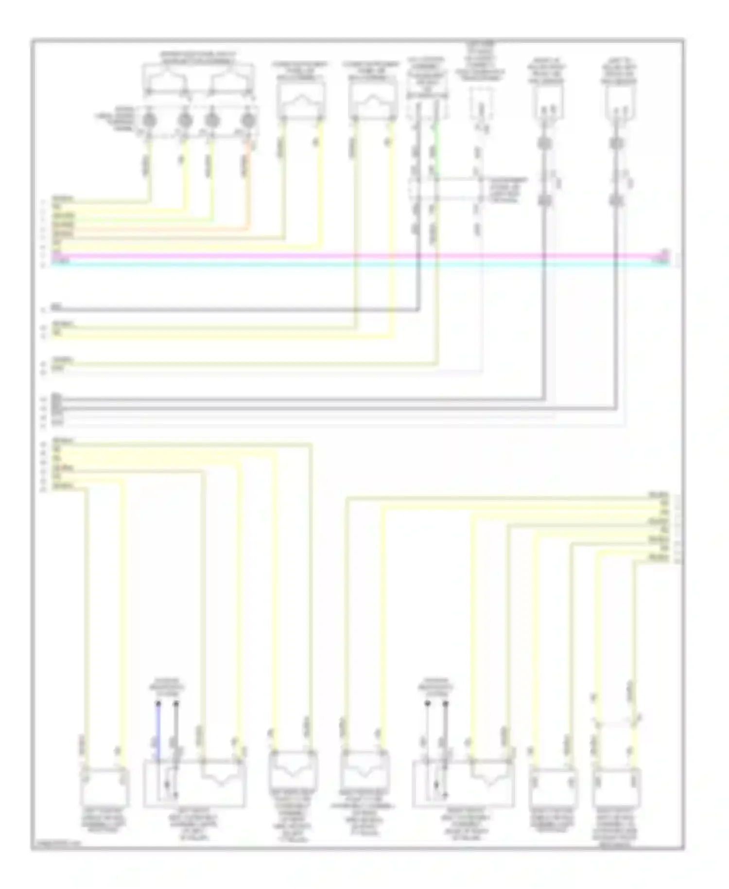 IS Lexus III (2013-2016): Supplemental restraints circuit (2 of 3)