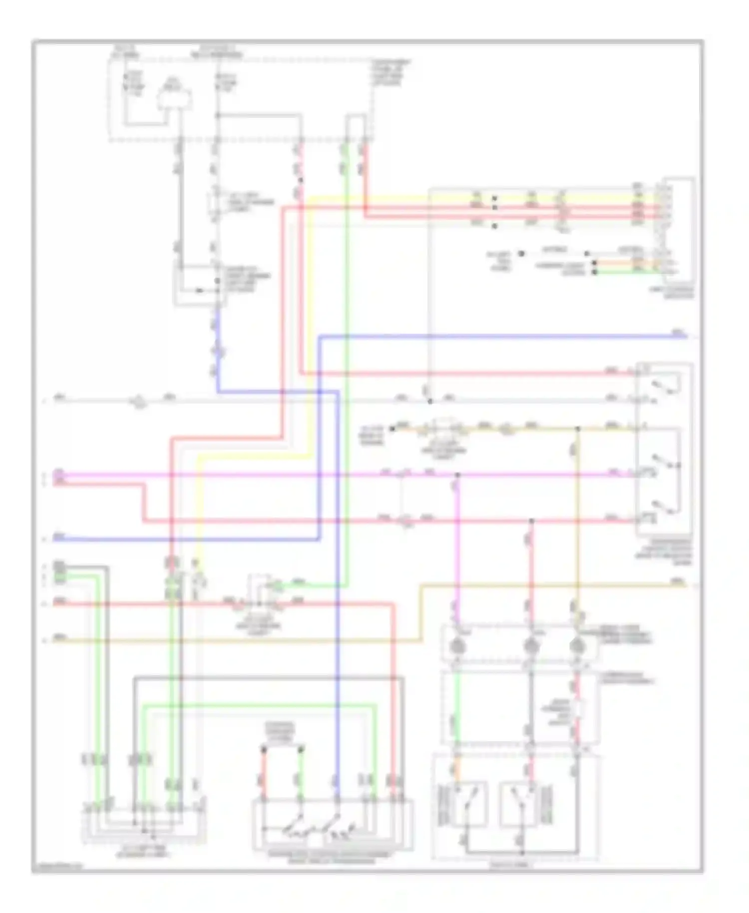 IS Lexus III (2013-2016): A/t circuit (2 of 3)