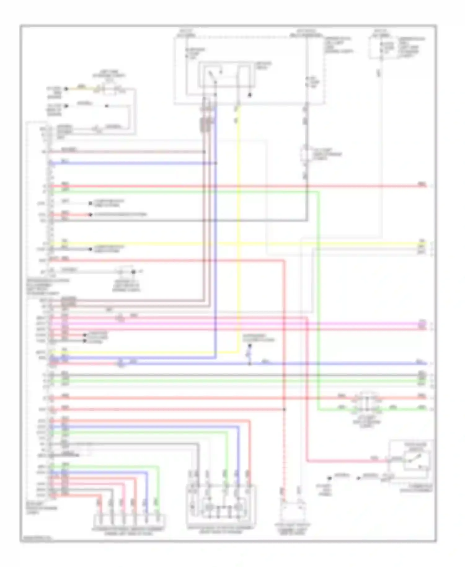 IS Lexus III (2013-2016): A/t circuit, 2wd (1 of 3)