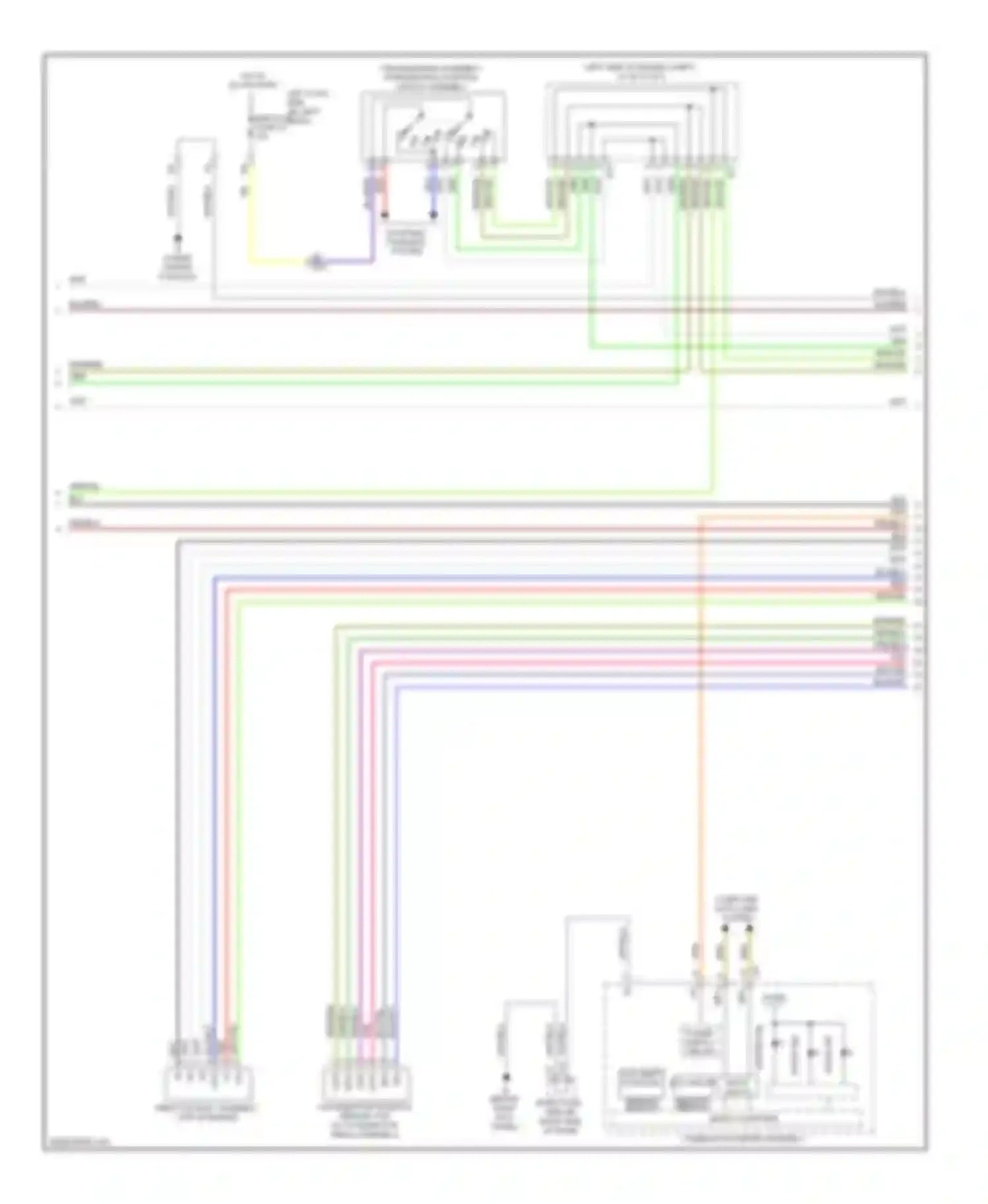 IS Lexus III (2013-2016): Transmission circuit (2 of 3)