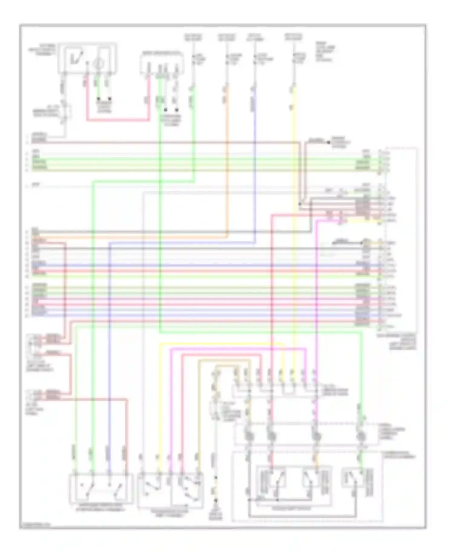 IS Lexus III (2013-2016): Transmission circuit (3 of 3)