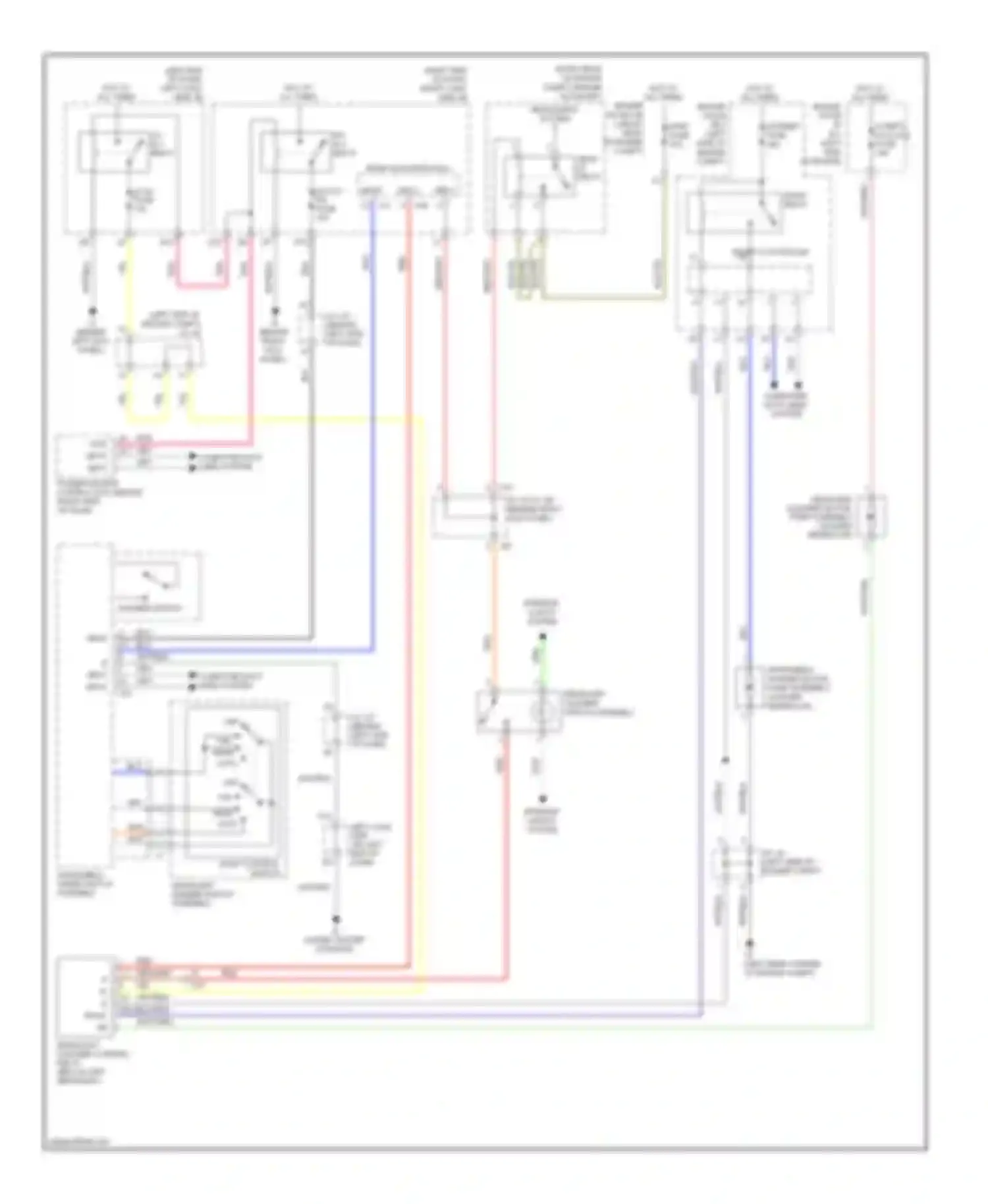 IS Lexus III (2013-2016): Headlamp washer circuit