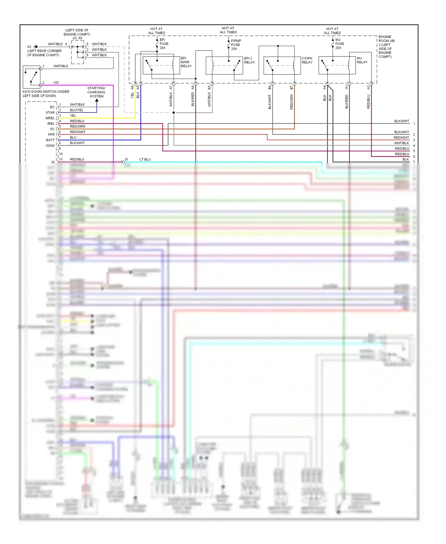 Wiring diagram blk/red for Lexus IS III (2013-2016) (43 of 50)
