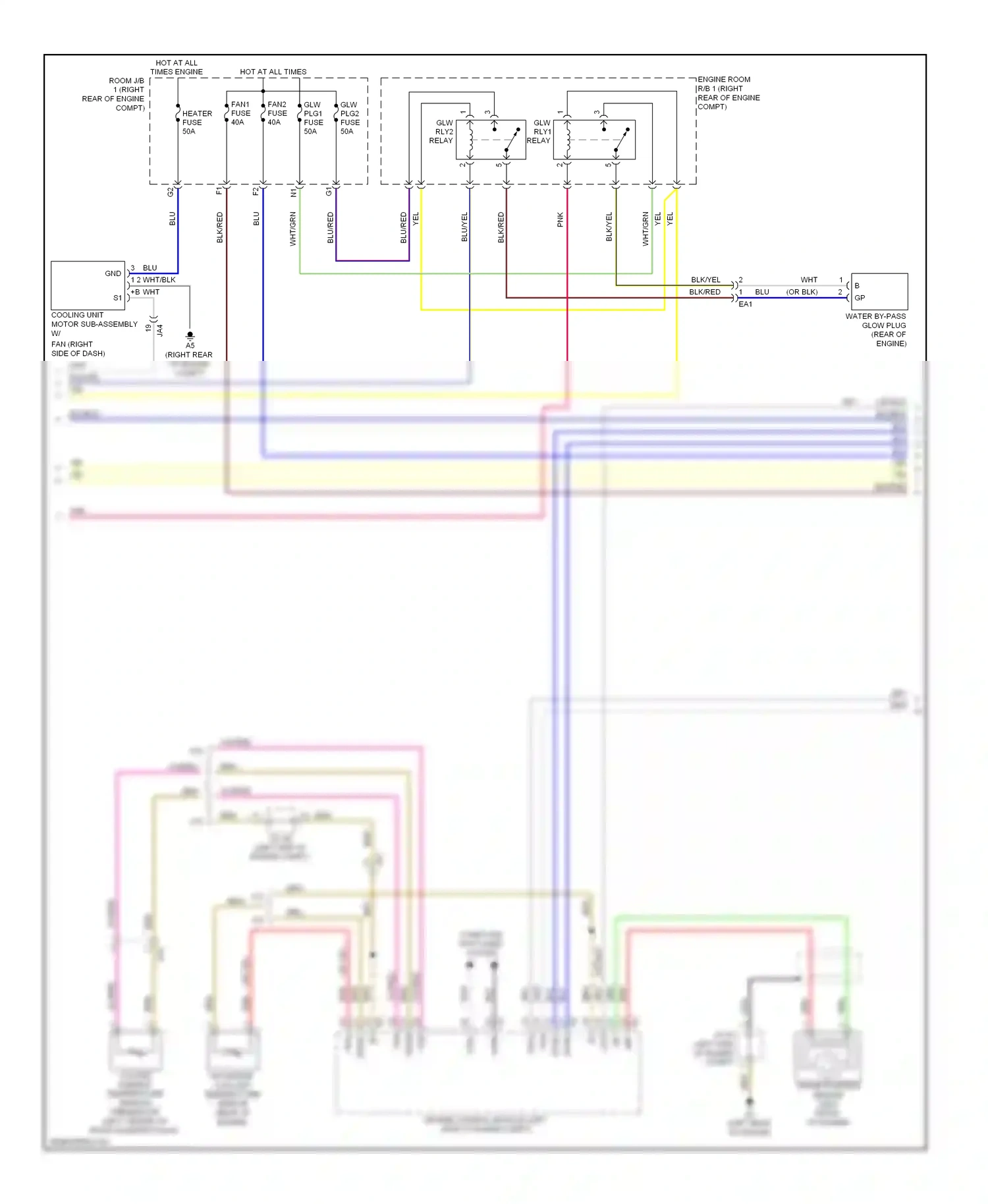 Lexus IS III (2013-2016) lcki wiring diagram  (1 of 3)