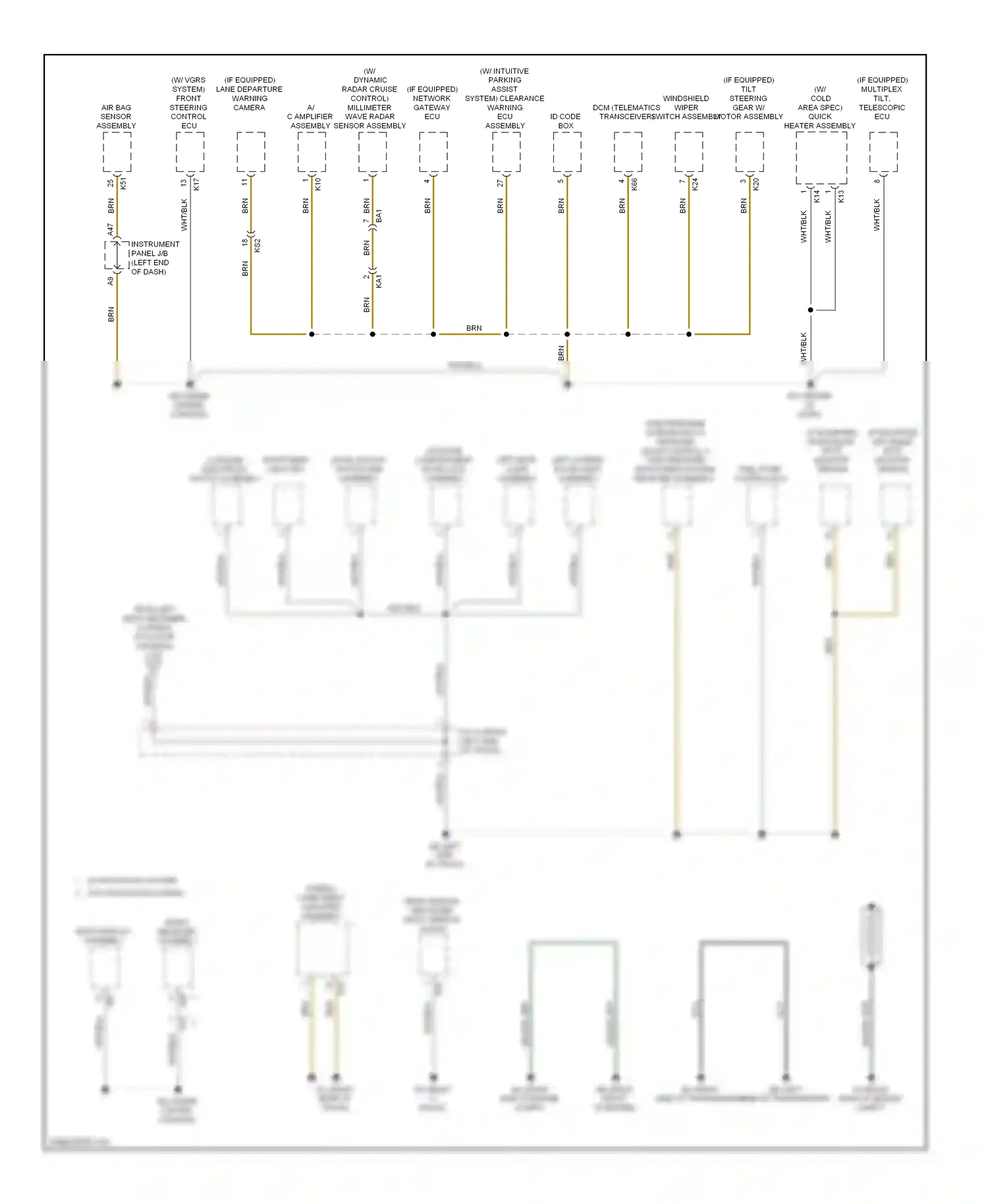 Wiring diagram nca for Lexus IS III (2013-2016) (5 of 43)