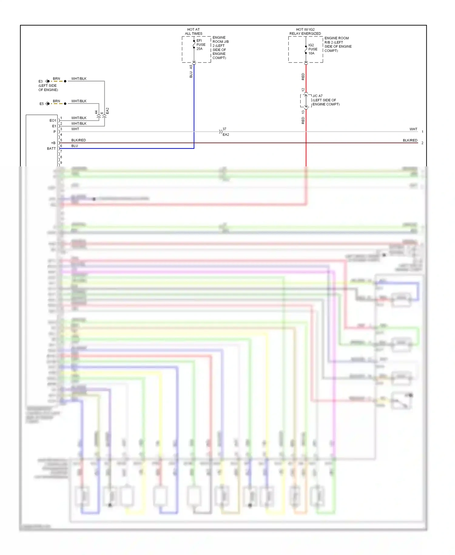 Wiring diagram pnk for Lexus IS III (2013-2016) (119 of 213)