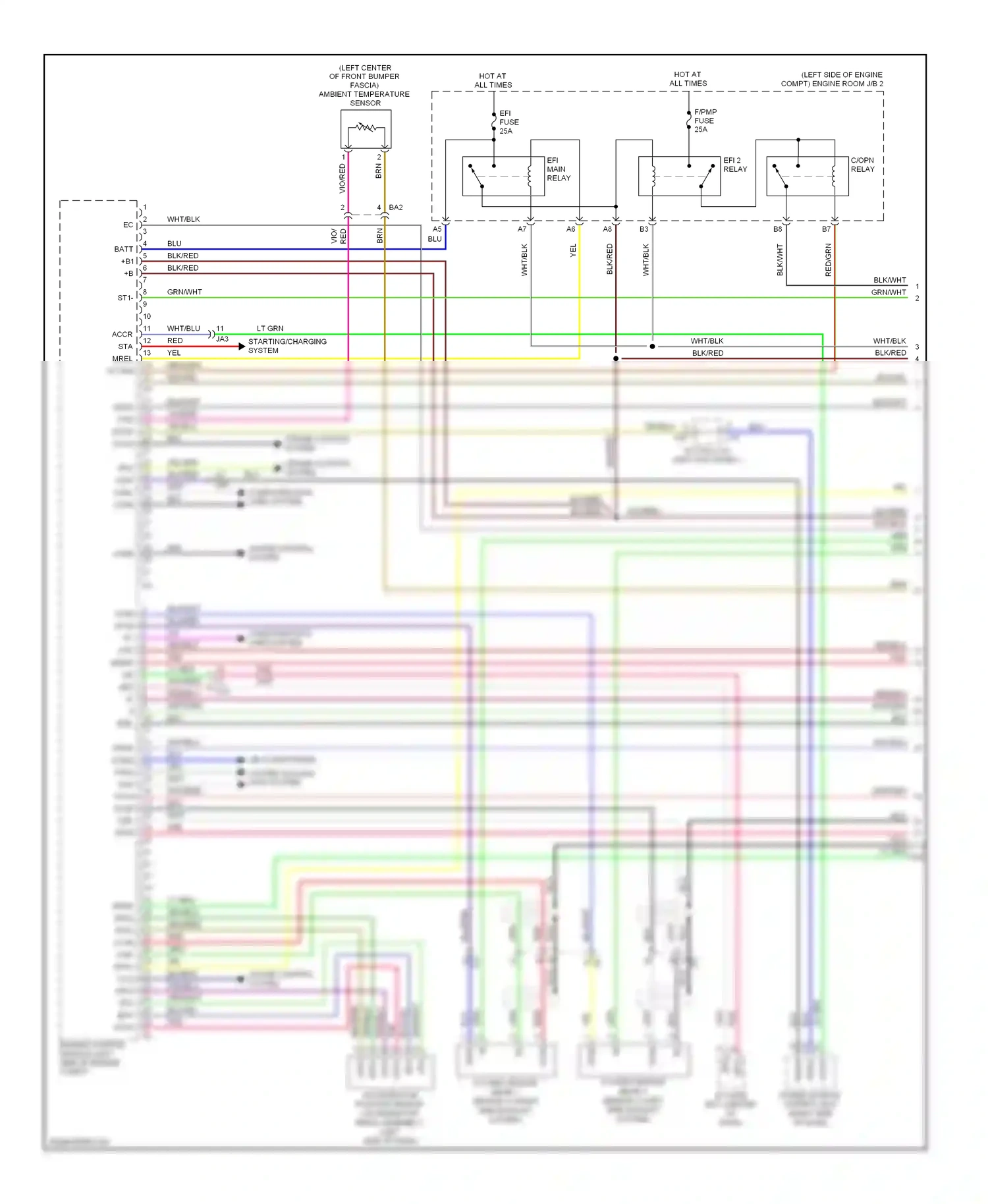 Lexus IS III (2013-2016) ppmp wiring diagram  (1 of 4)