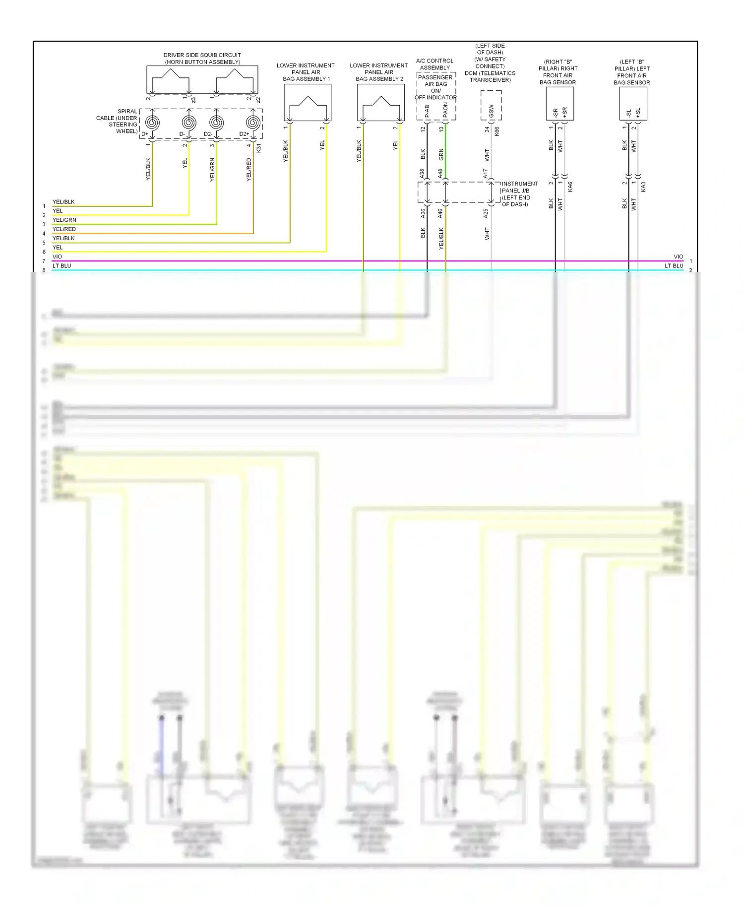 Wiring diagram sl- for Lexus IS III (2013-2016) (4 of 4)
