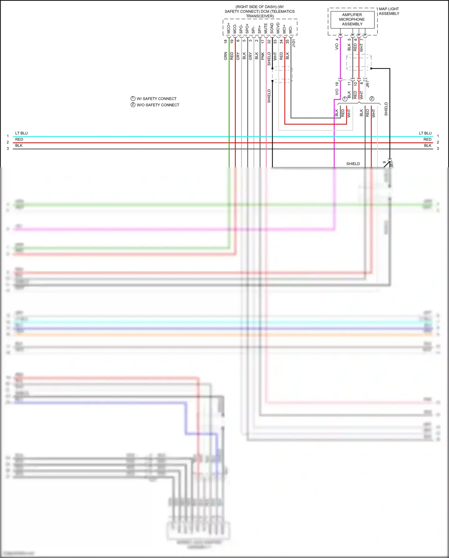 Wiring diagram spo- for Lexus IS III (2013-2016) (9 of 11)