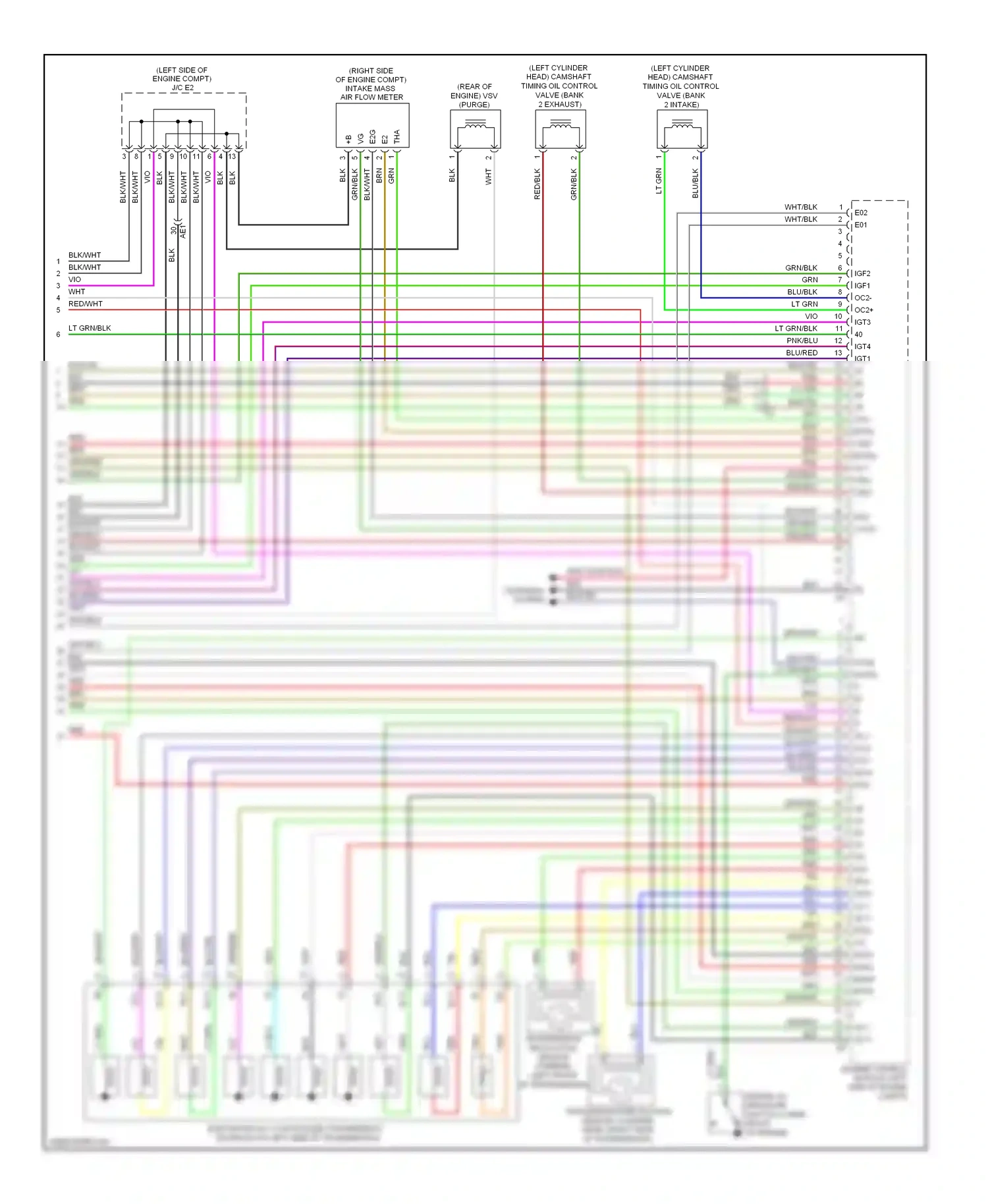 Wiring diagram yel for Lexus IS III (2013-2016) (130 of 188)