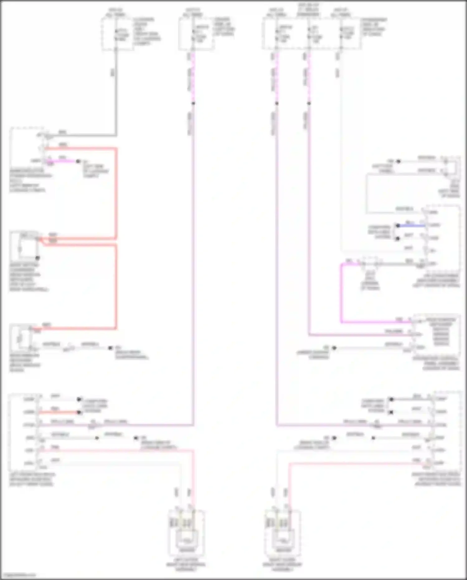 LC Lexus I (2016-2024): Rear defogger & heated mirrors circuit