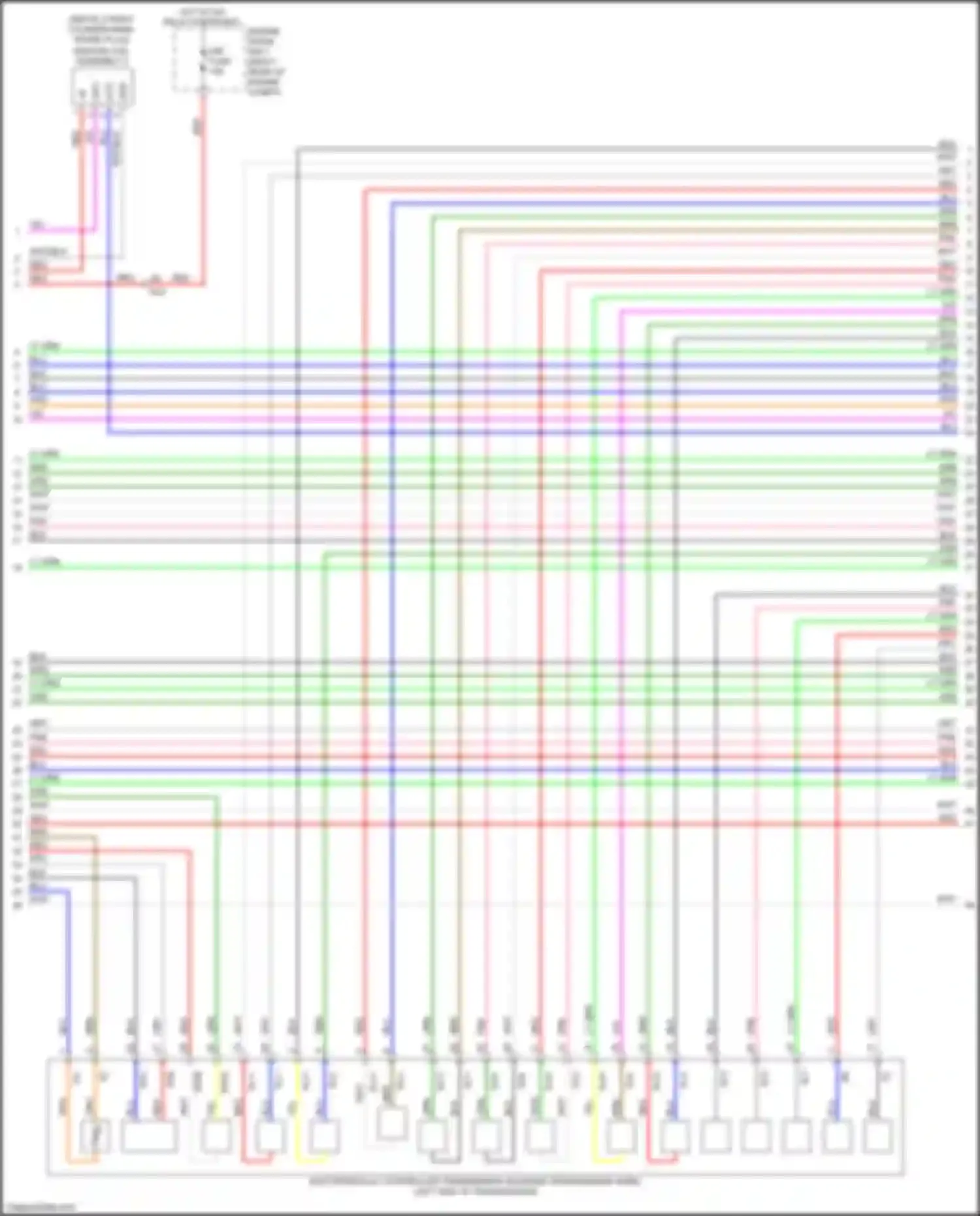 LC Lexus I (2016-2024): Wiring diagram engine performance 5.0l (11 of 12)