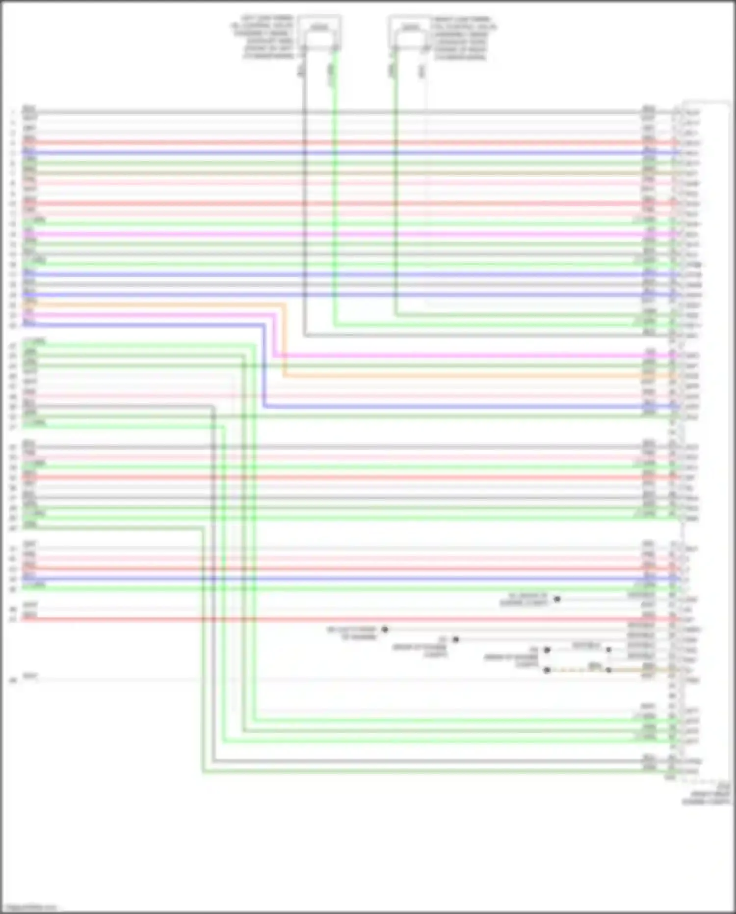 LC Lexus I (2016-2024): Wiring diagram engine performance 5.0l (12 of 12)