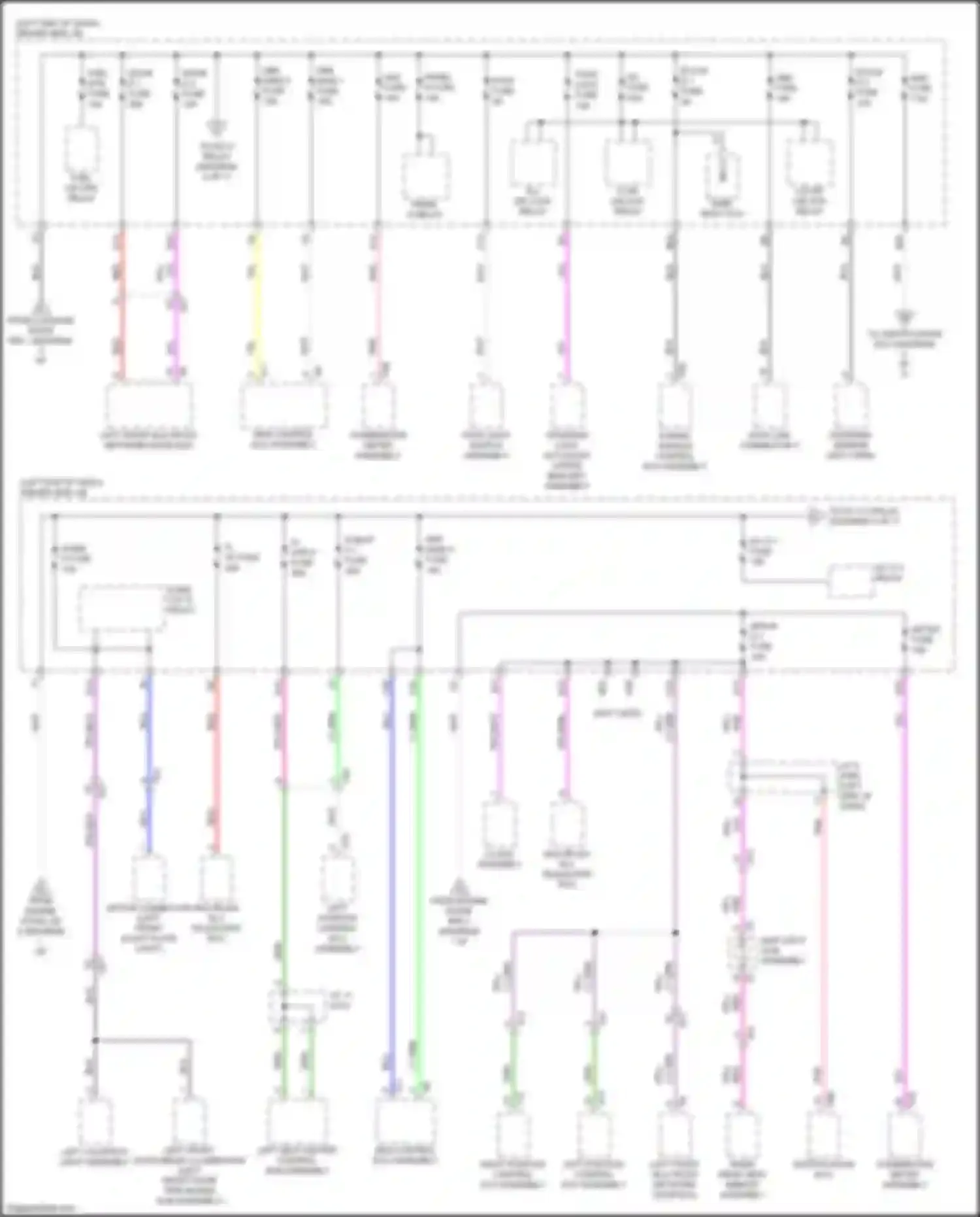 LC Lexus I (2016-2024): Power distribution circuit (7 of 7)