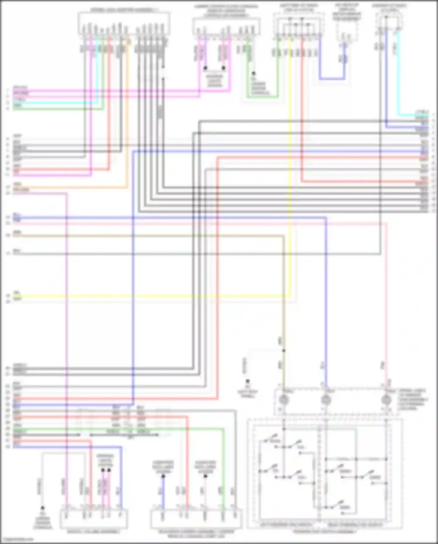 LC Lexus I (2016-2024): Radio circuit (2 of 5)