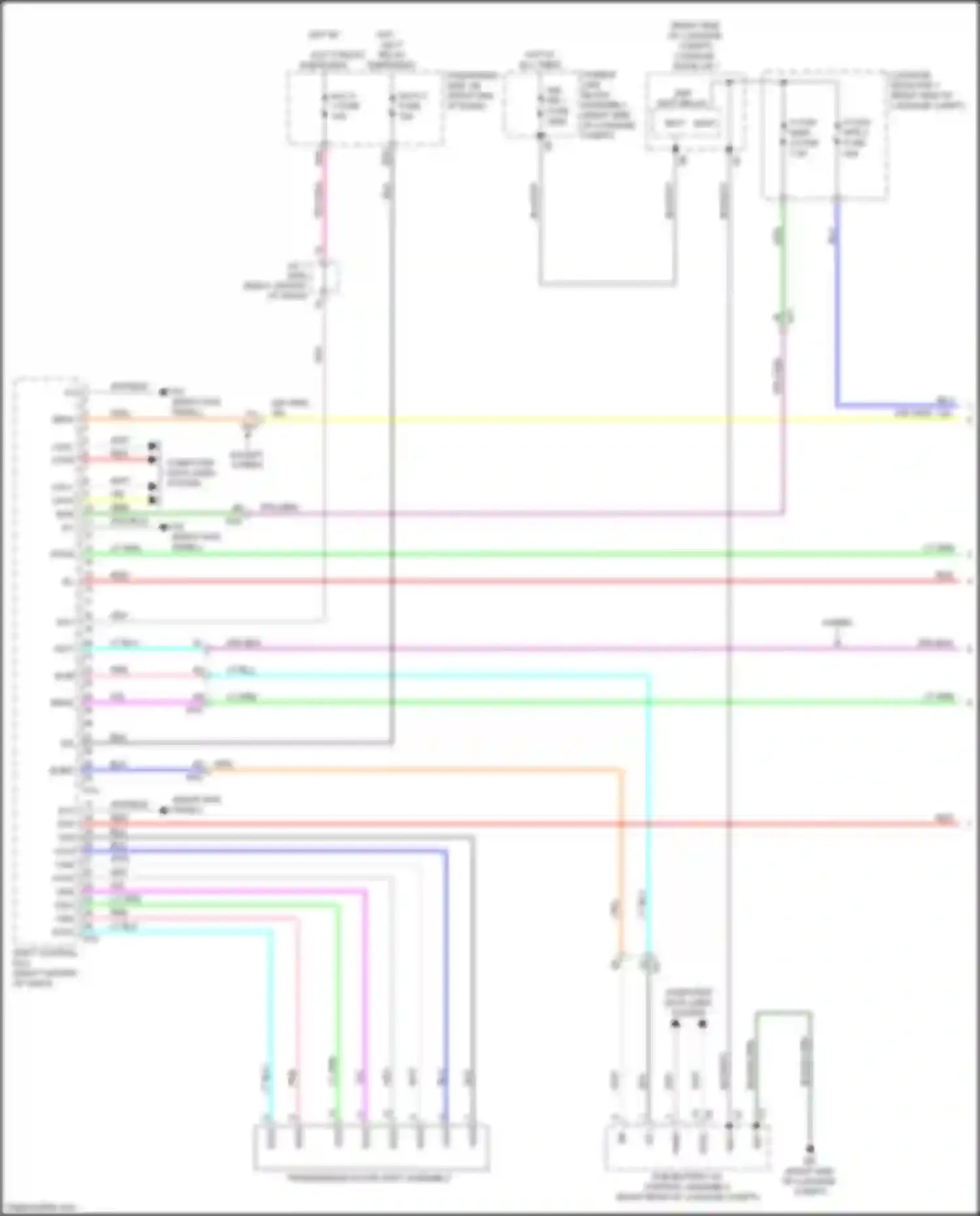 LC Lexus I (2016-2024): Shift interlock circuit (1 of 3)