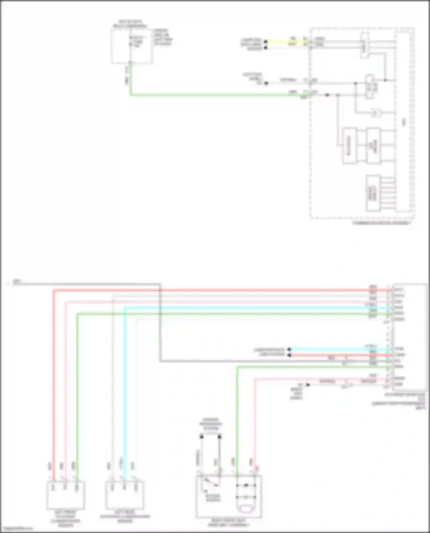 LC Lexus I (2016-2024): Supplemental restraints circuit (4 of 4)
