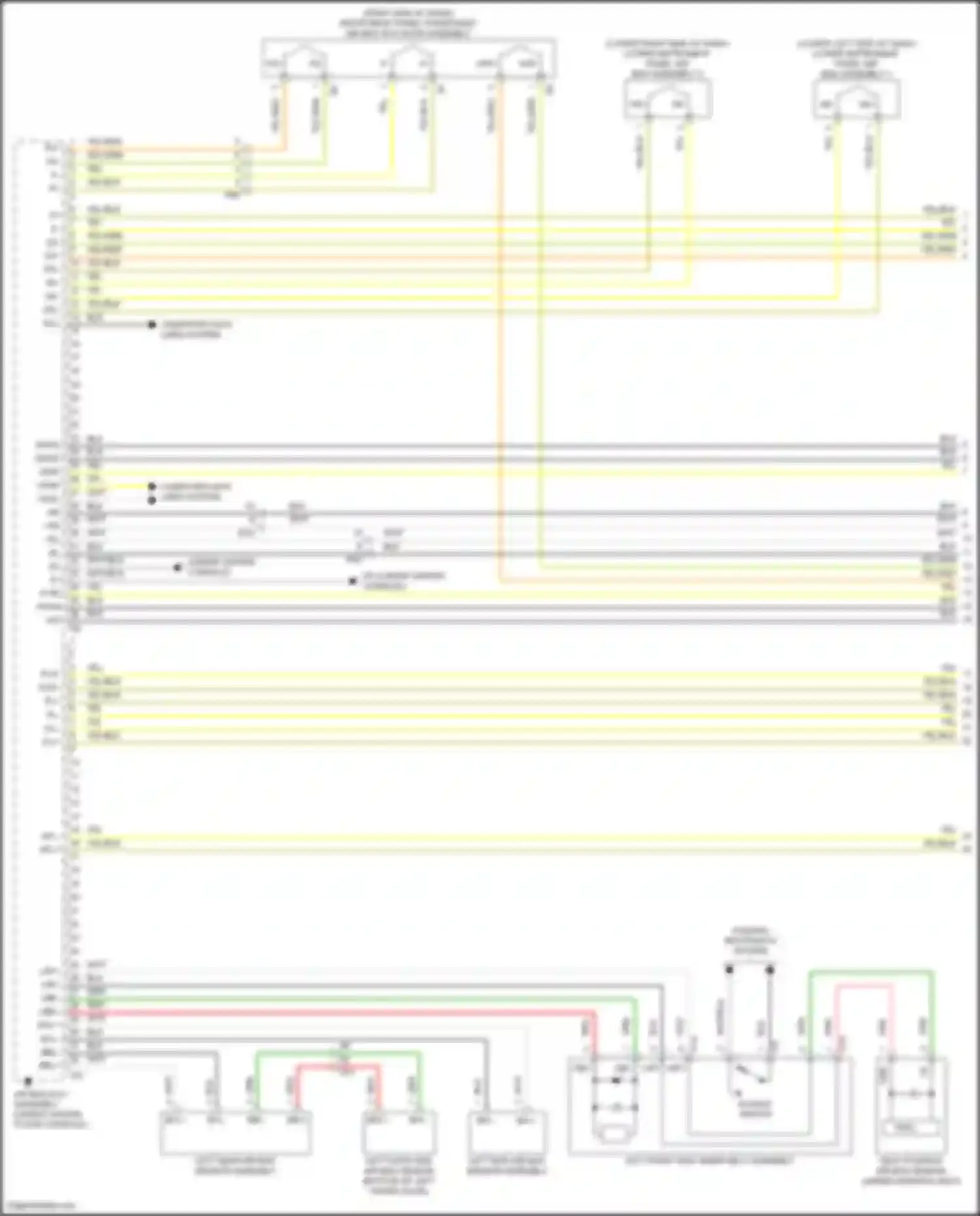 Wiring diagram blk for Lexus LC I (2016-2024) (150 of 169)