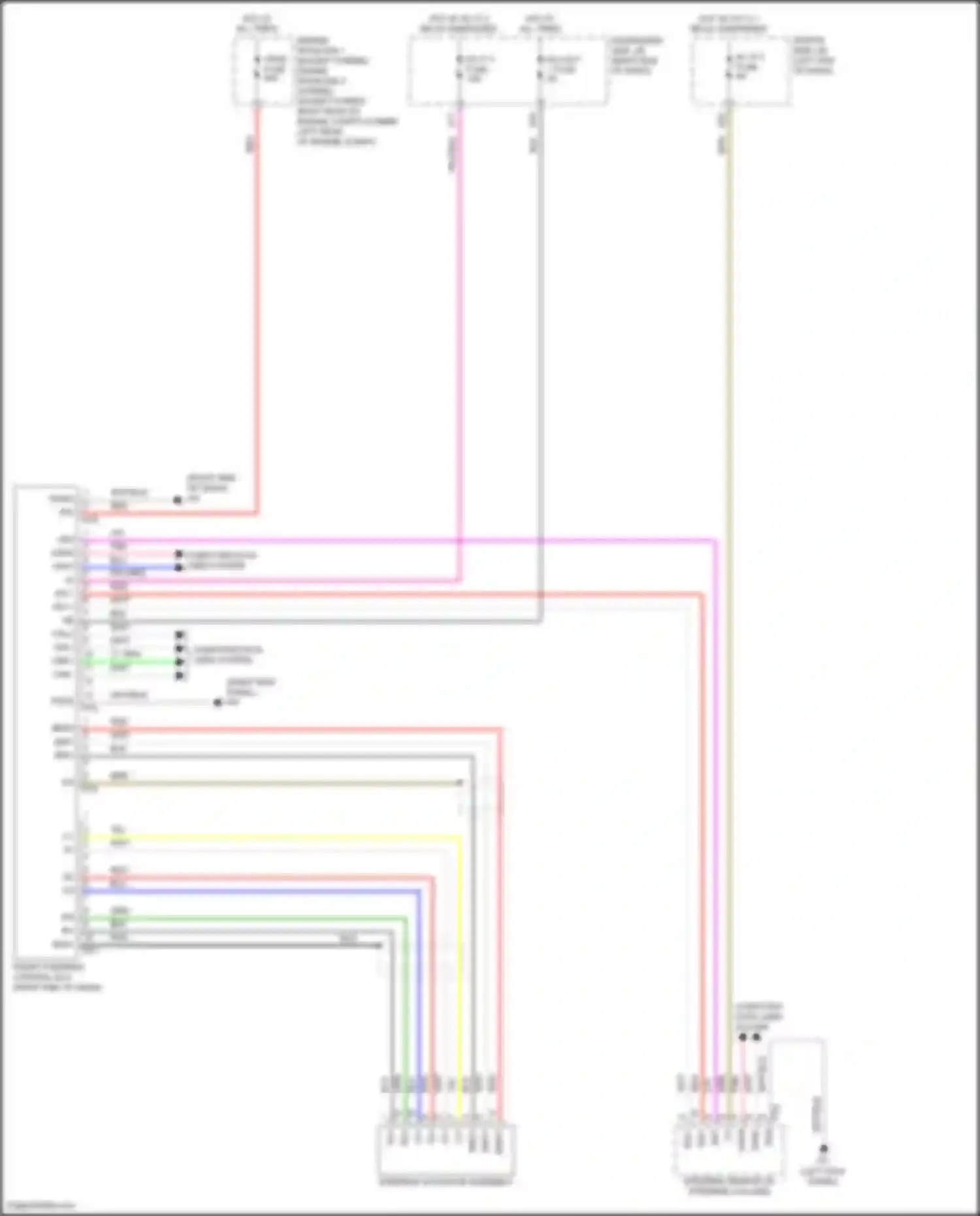 Wiring diagram bmu+ for Lexus LC I (2016-2024) (1 of 1)