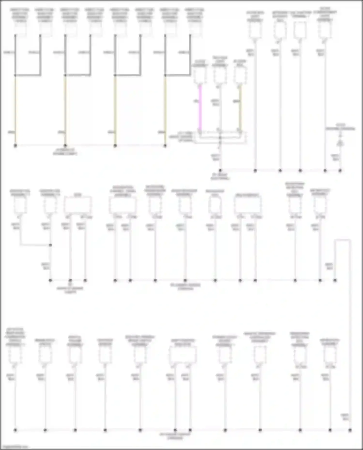 Wiring diagram can junction terminal 1 for Lexus LC I (2016-2024) (2 of 2)
