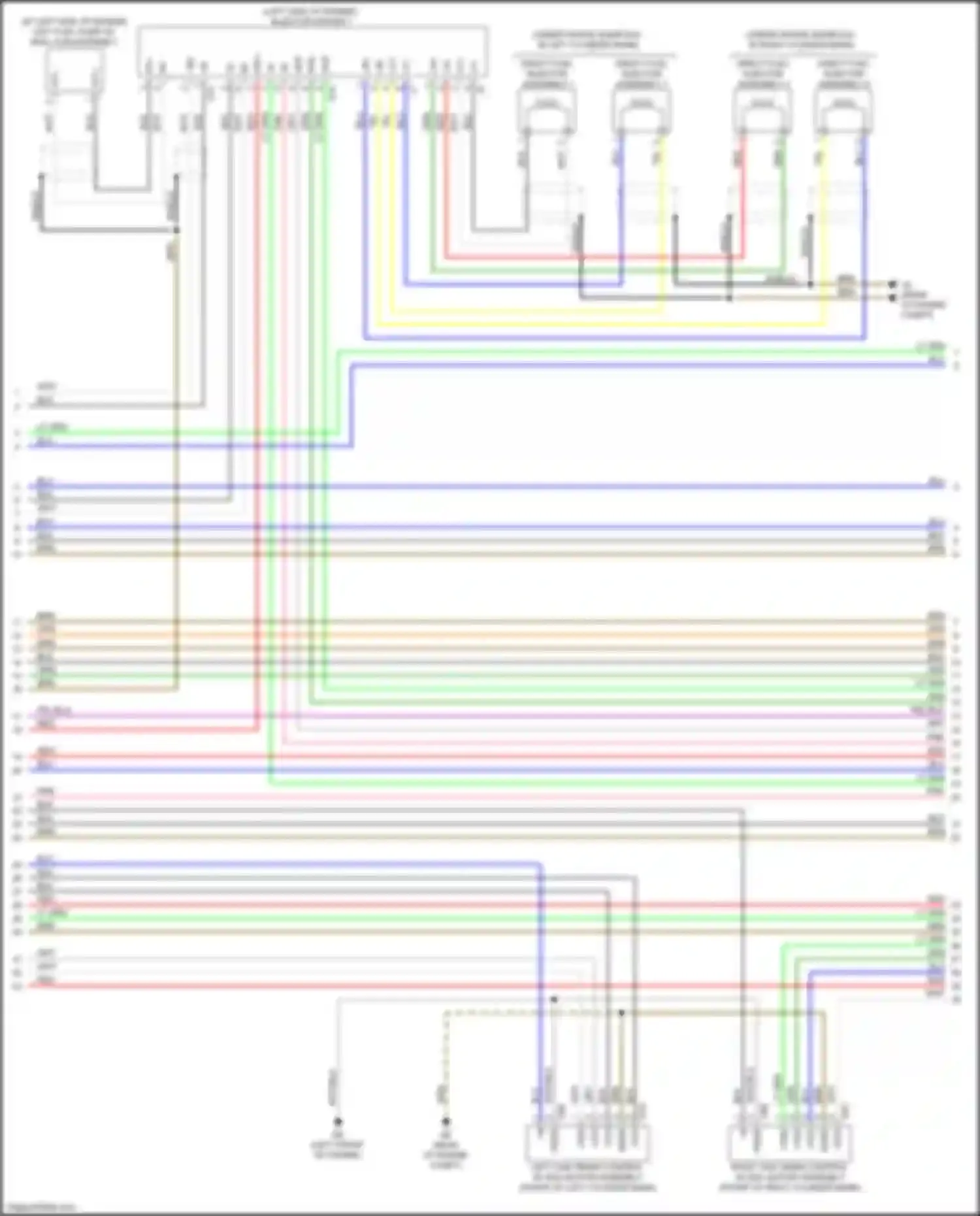 Wiring diagram fpd + for Lexus LC I (2016-2024) (2 of 2)