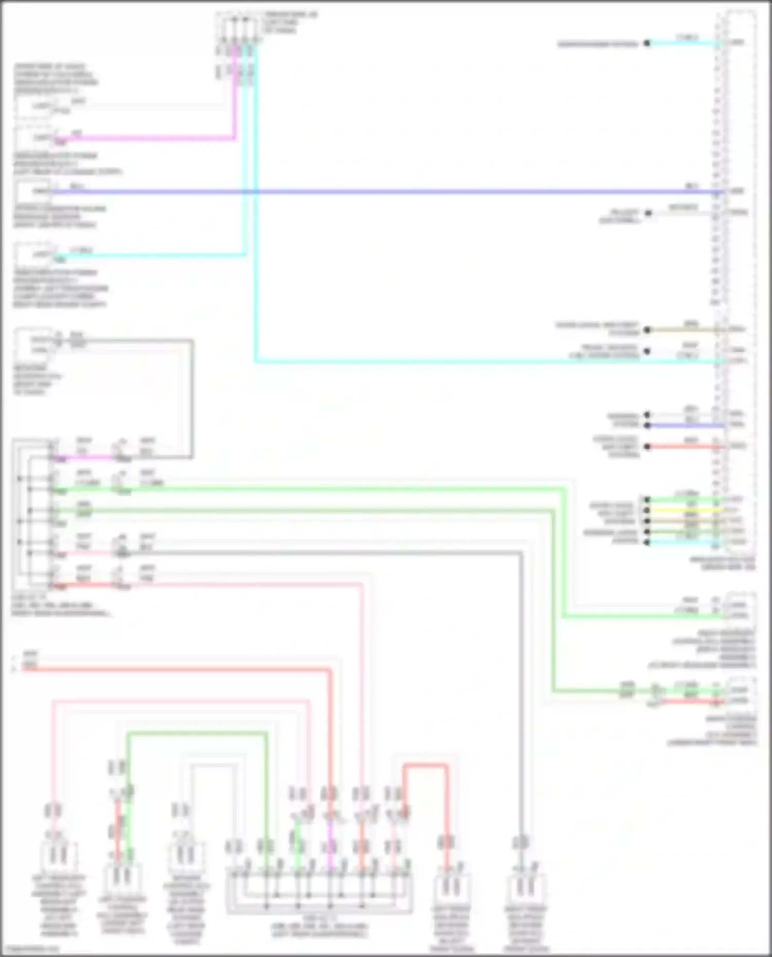 Wiring diagram gry for Lexus LC I (2016-2024) (55 of 120)