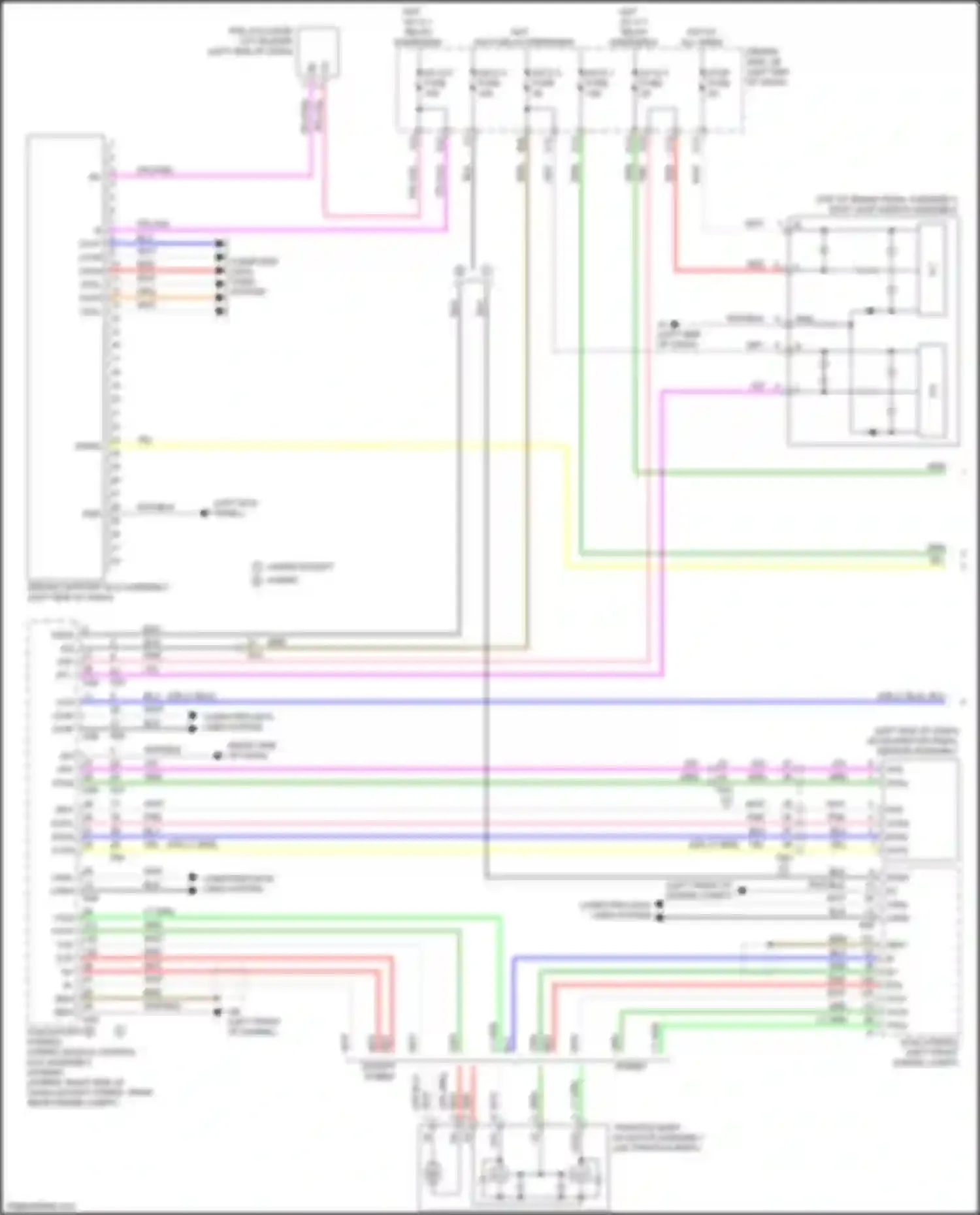 Wiring diagram hot w/ for Lexus LC I (2016-2024) (1 of 31)
