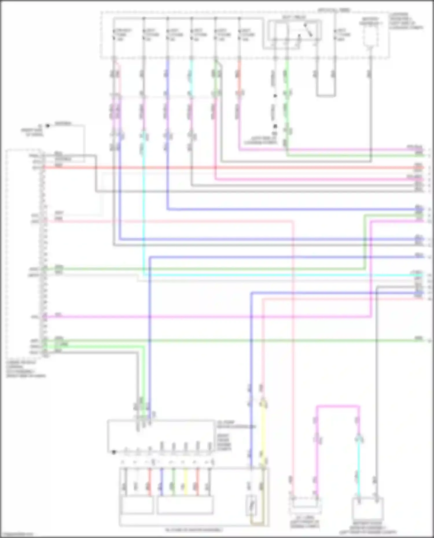 Wiring diagram igct 5 fuse for Lexus LC I (2016-2024) (2 of 2)