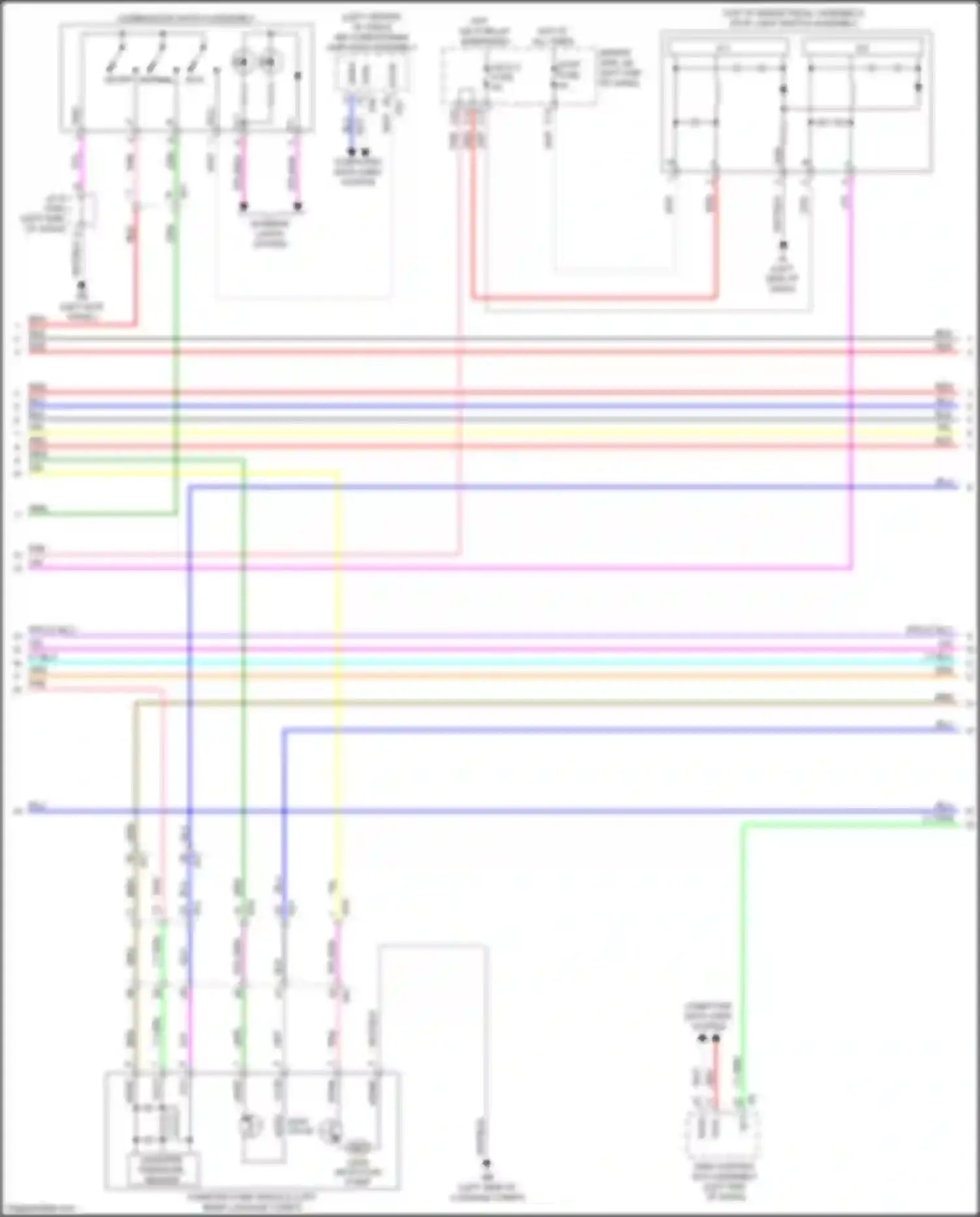 Wiring diagram leak detection pump for Lexus LC I (2016-2024) (1 of 1)
