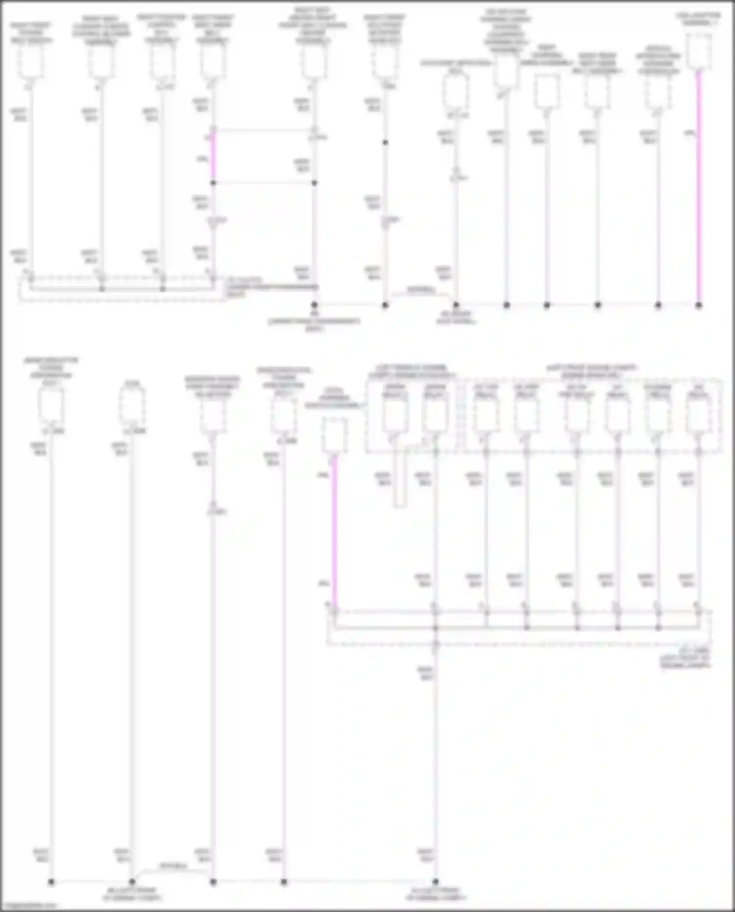 Wiring diagram level warning switch assembly for Lexus LC I (2016-2024) (2 of 3)
