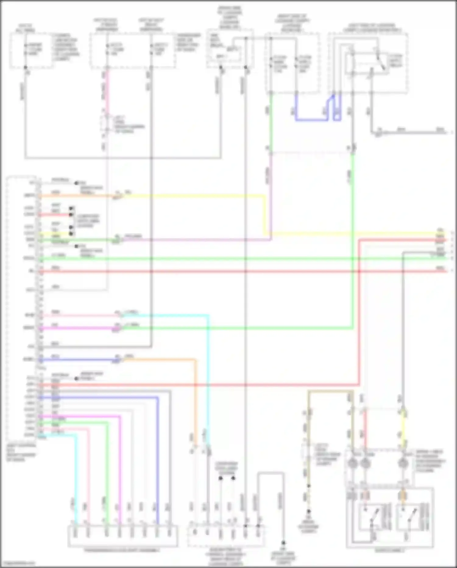 Wiring diagram lt grn for Lexus LC I (2016-2024) (57 of 119)