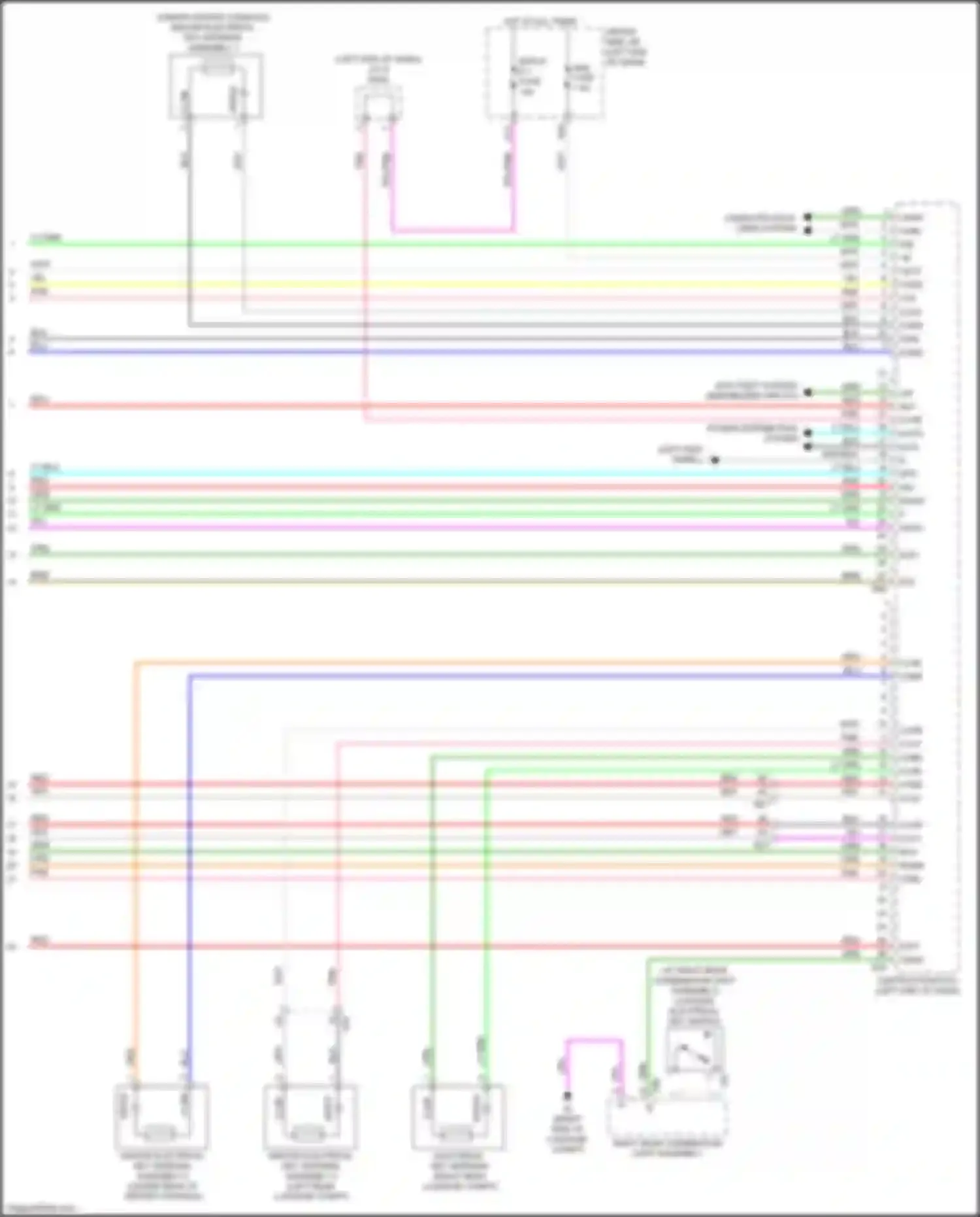 Wiring diagram mpx-b d 1 fuse for Lexus LC I (2016-2024) (3 of 12)