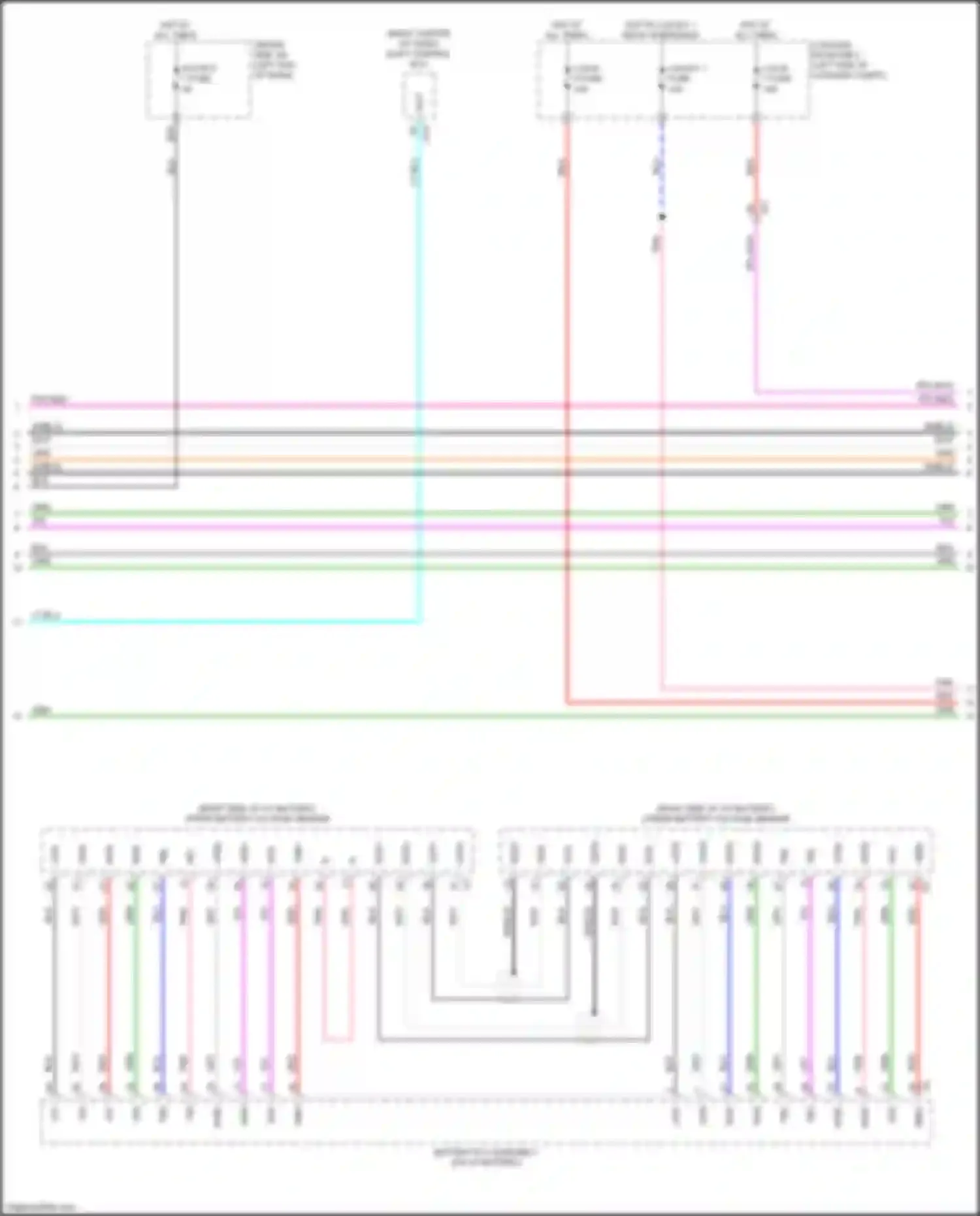 Wiring diagram shift control ecu for Lexus LC I (2016-2024) (18 of 19)